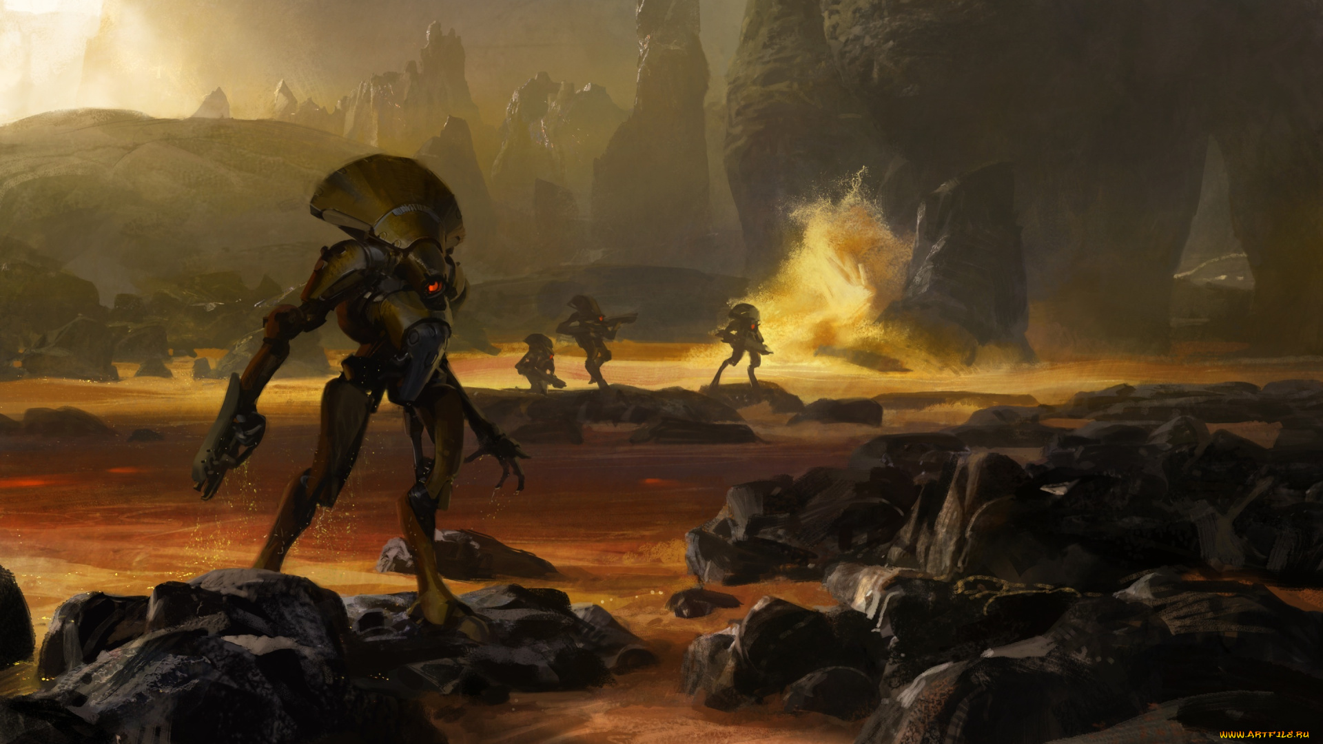 destiny, видео, игры, роботы