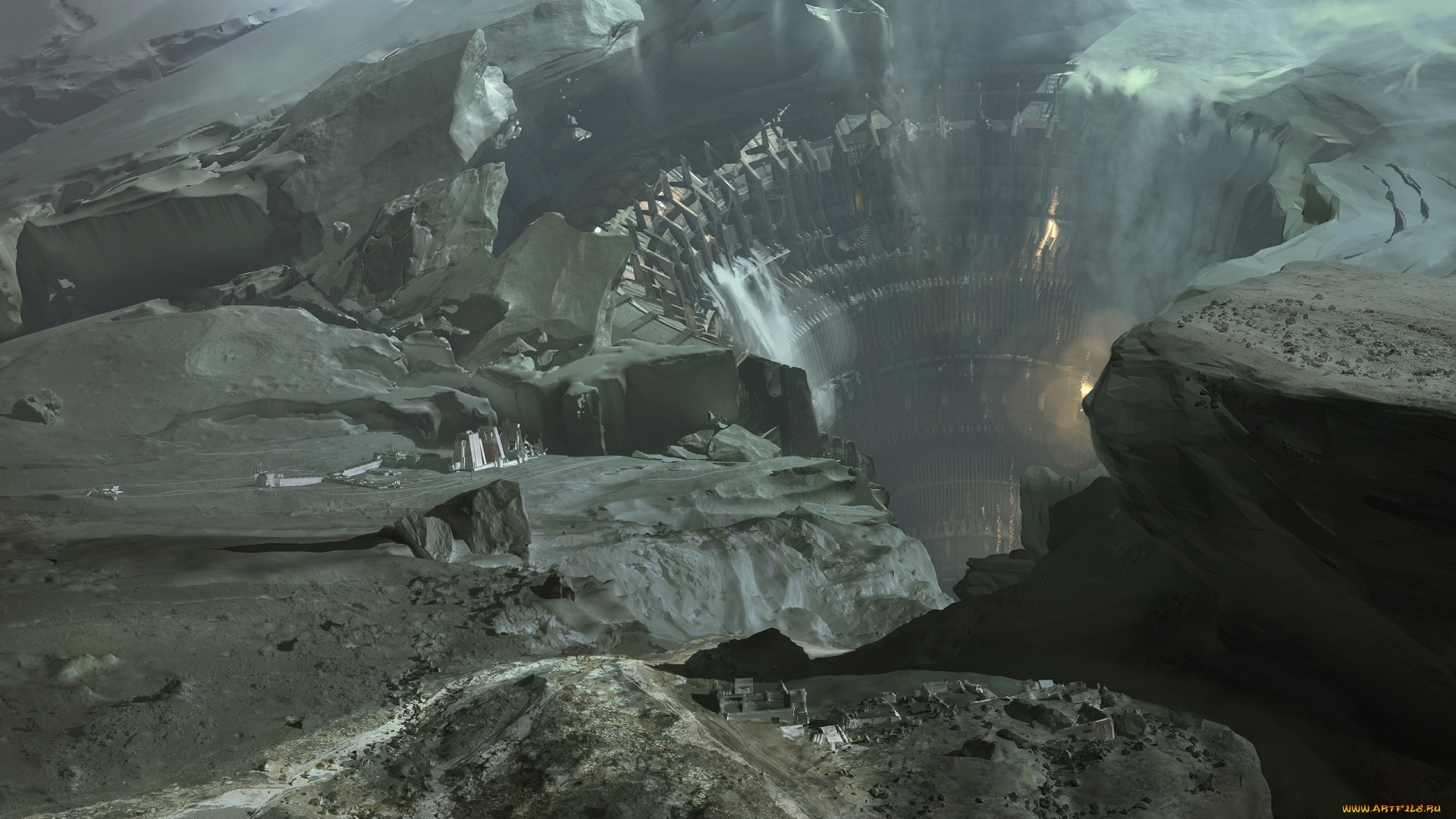 destiny, видео, игры, шахта