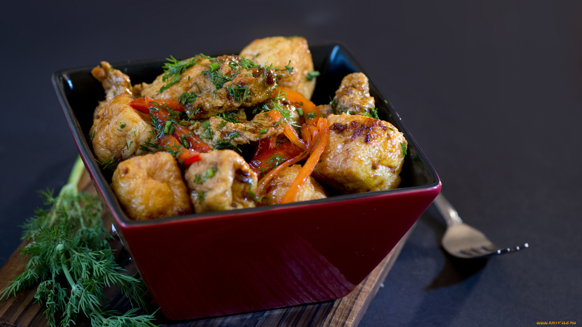 еда, рыбные, блюда, морепродуктами, тофу, рыба