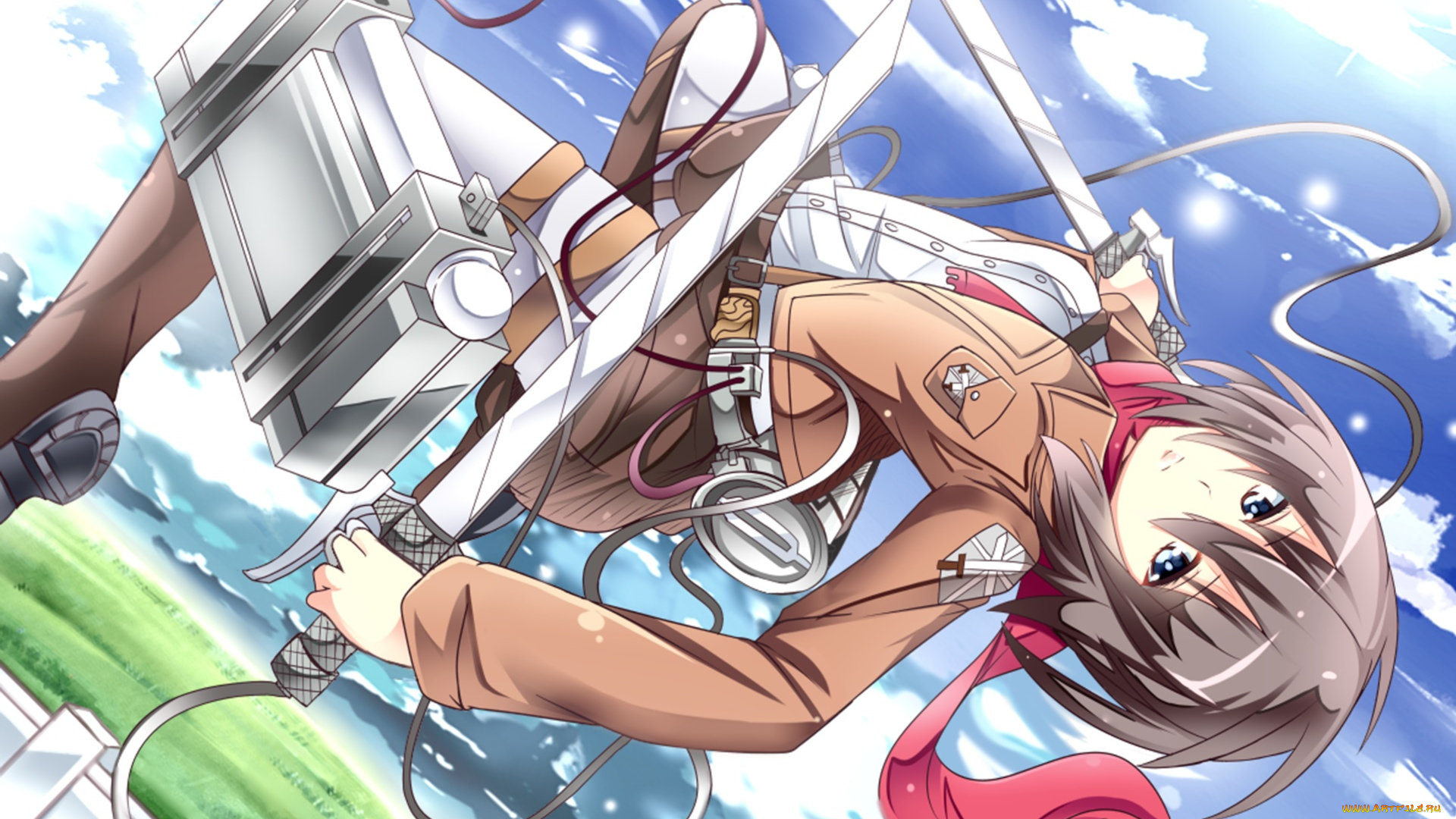 shingeki, no, kyojin, аниме