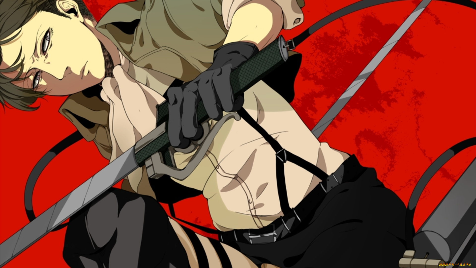 shingeki, no, kyojin, аниме