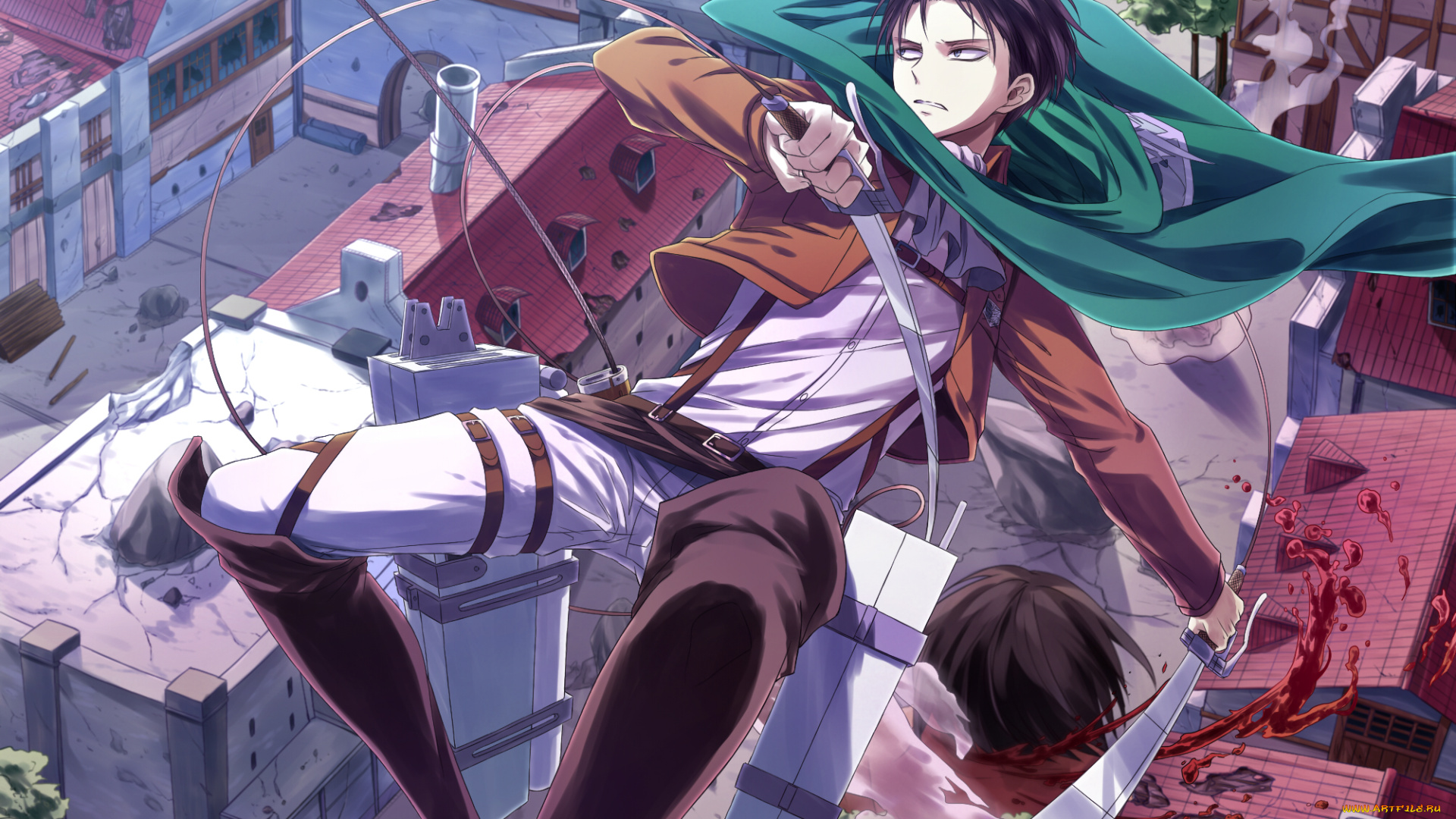 shingeki, no, kyojin, аниме