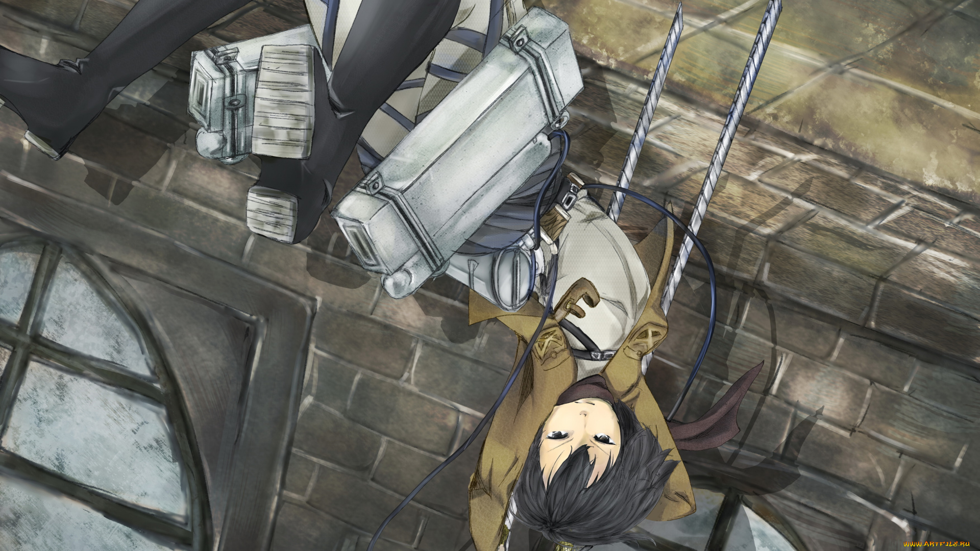 shingeki, no, kyojin, аниме