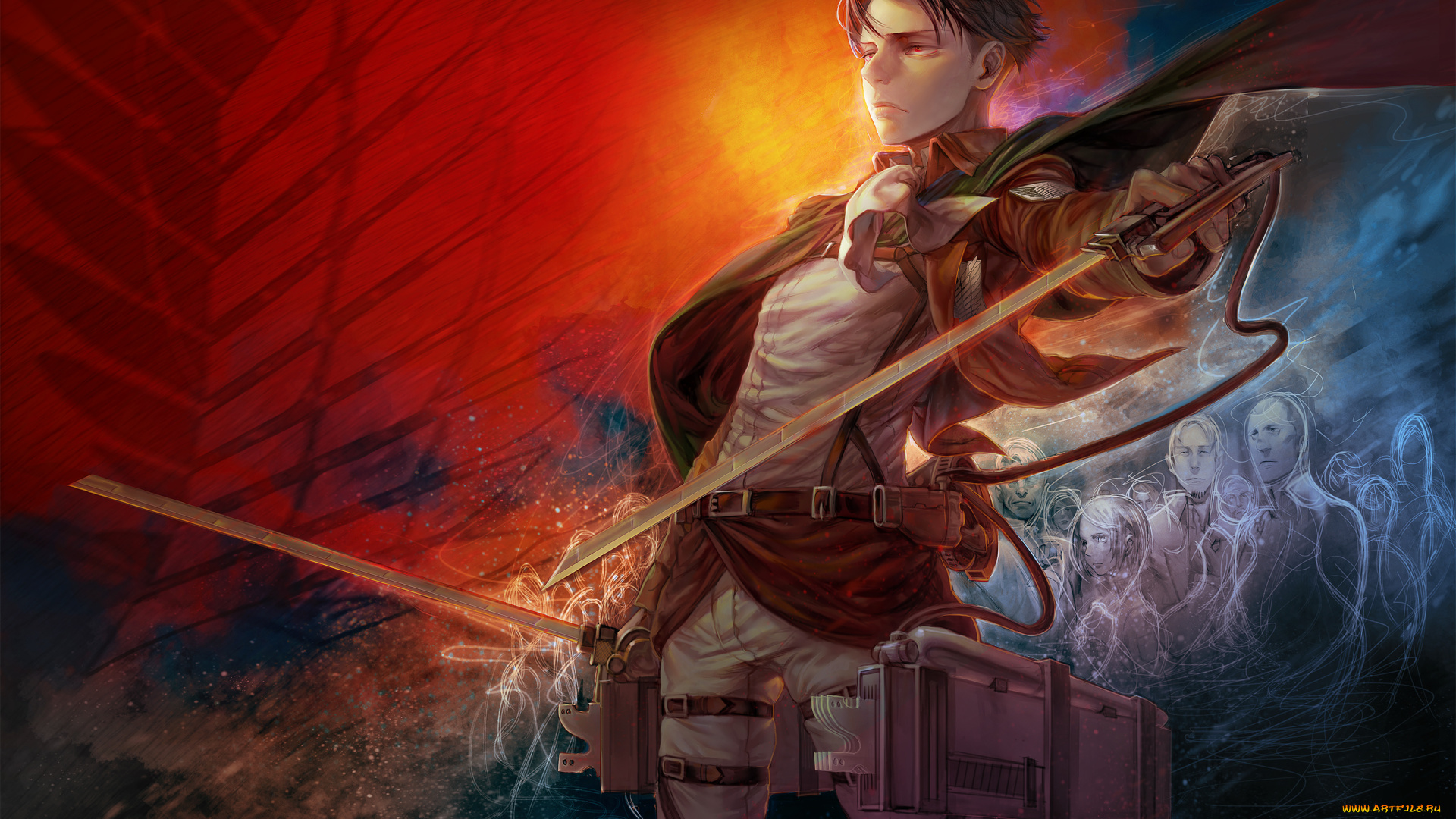 shingeki, no, kyojin, аниме