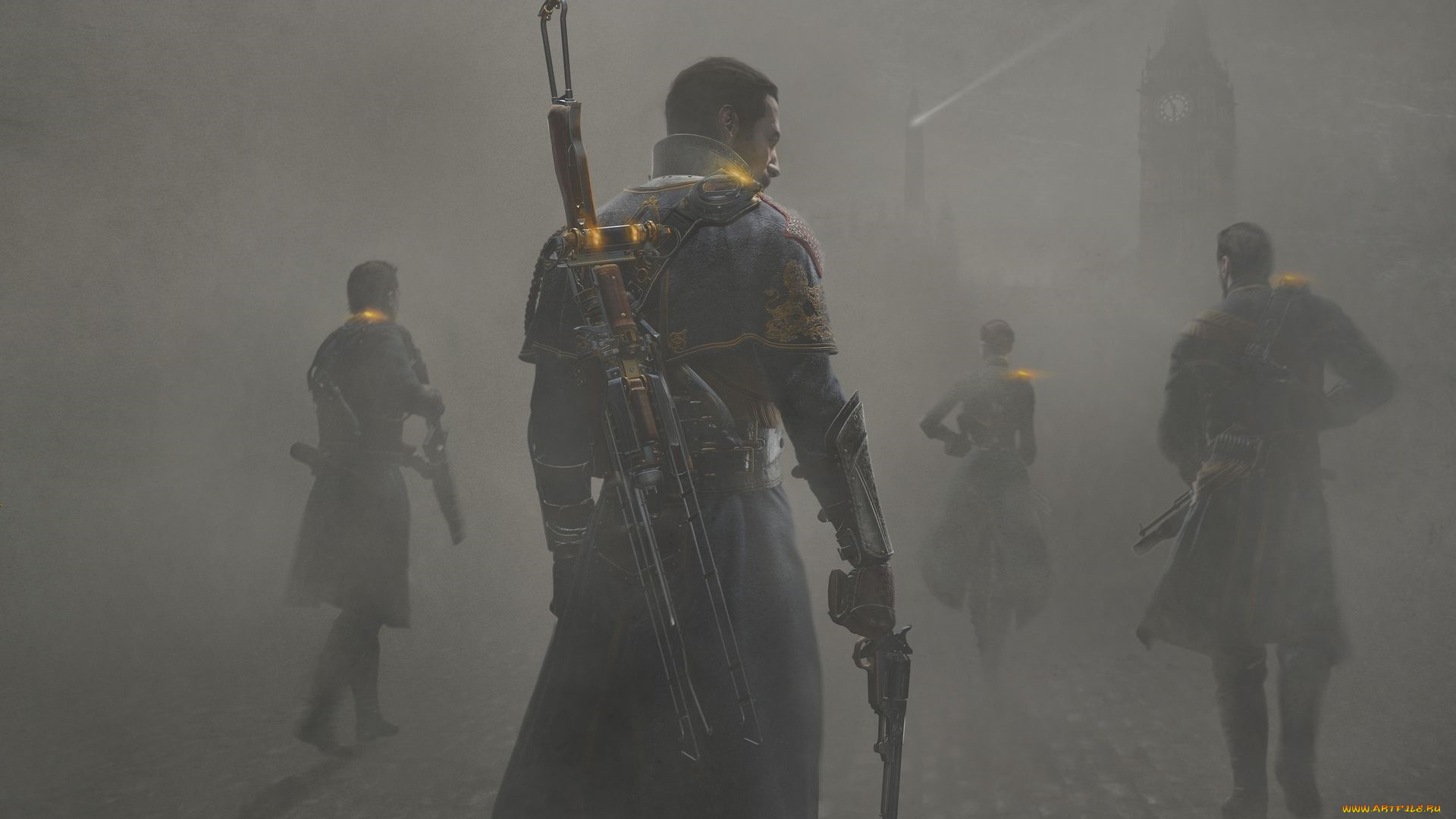 the, order, 1886, видео, игры, туман, солдаты