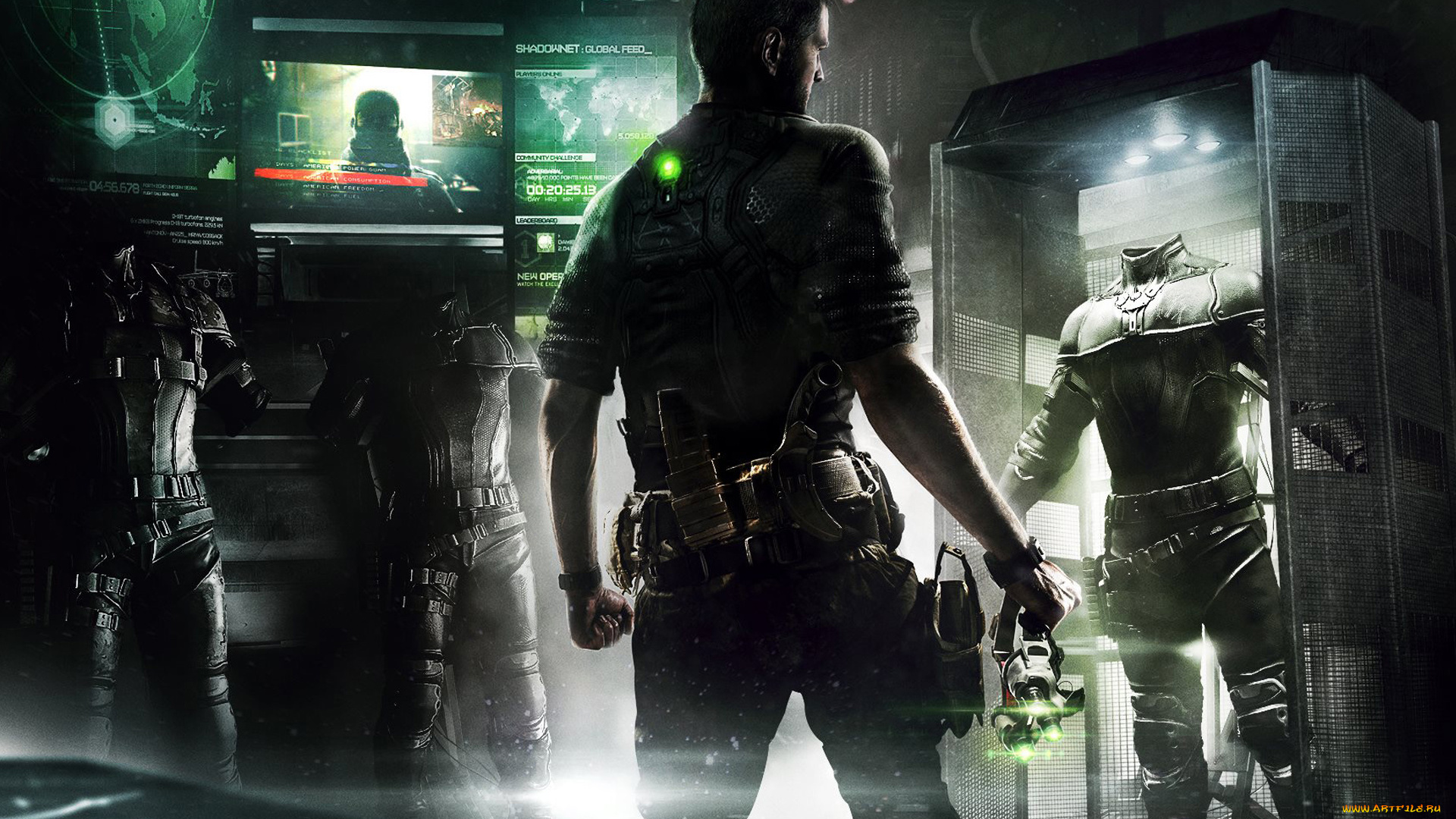 tom, clancy`s, splinter, cell, blacklist, видео, игры, шпион