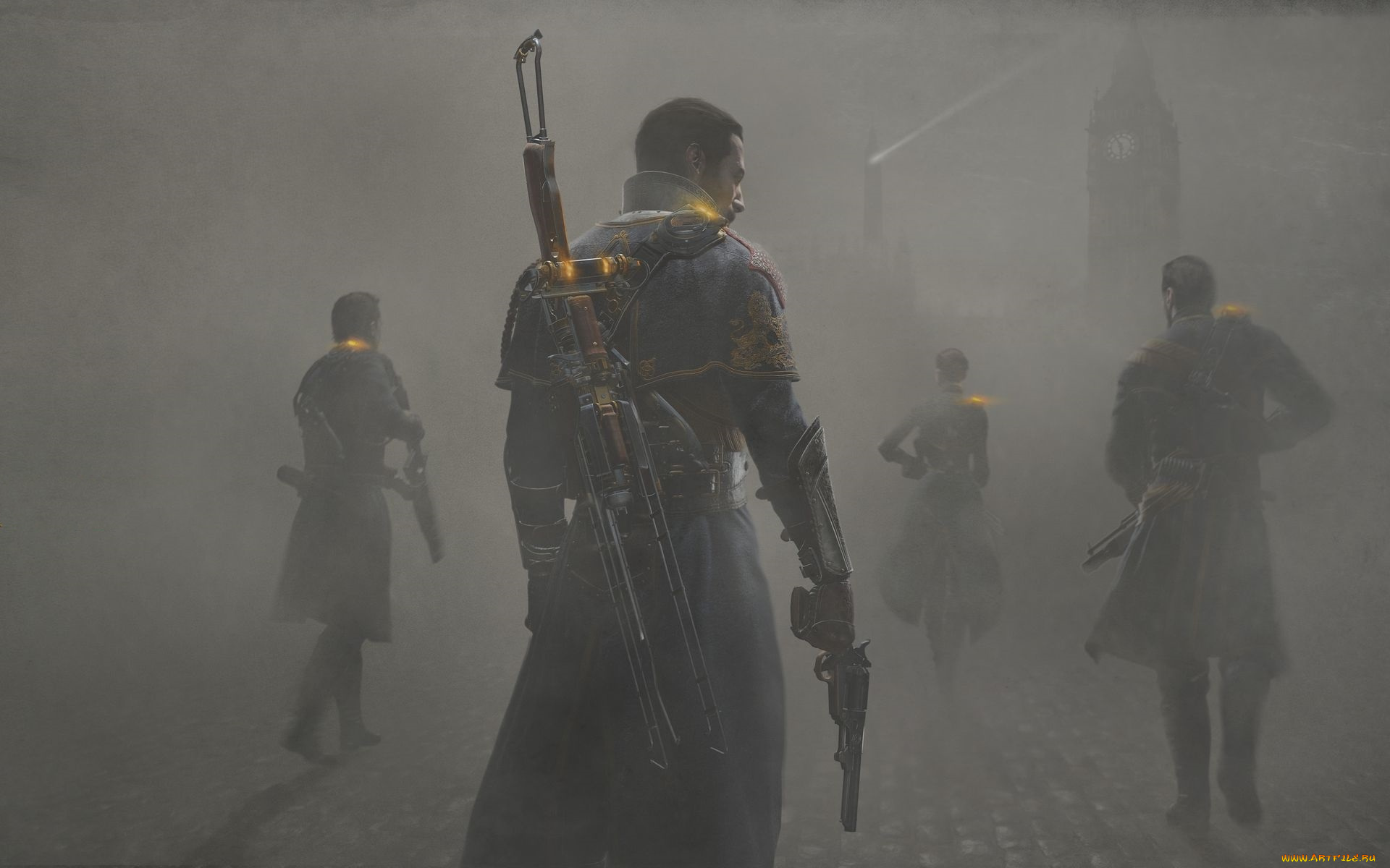 the, order, 1886, видео, игры, туман, солдаты
