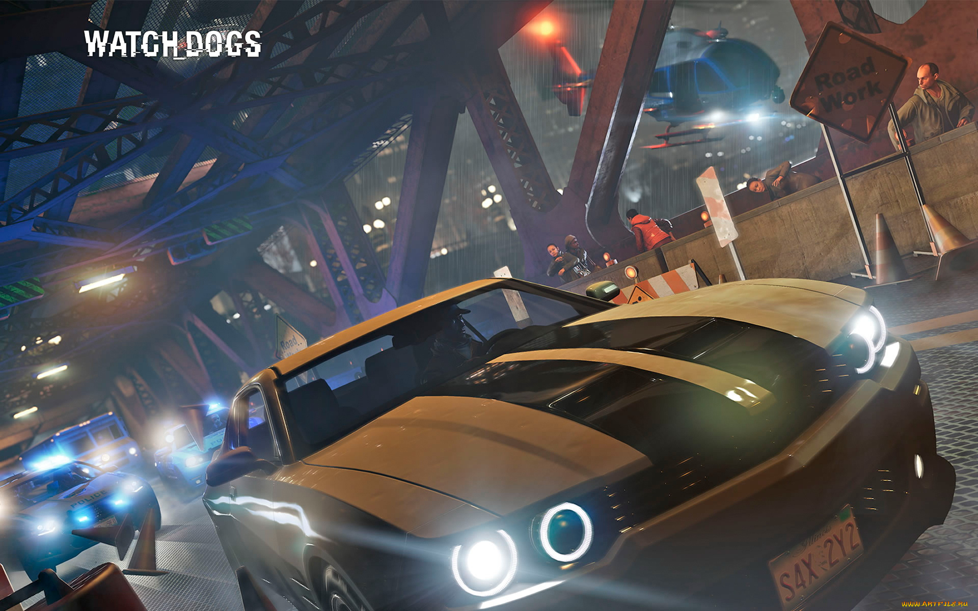 watch, dogs, видео, игры, автомобили, мост