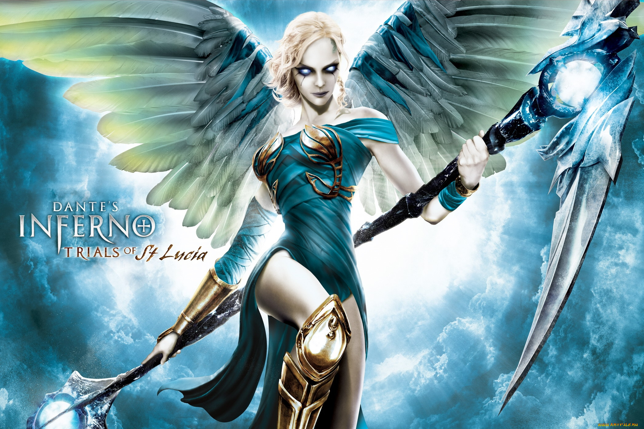 dante`s, inferno, видео, игры, st, lucia, крылья