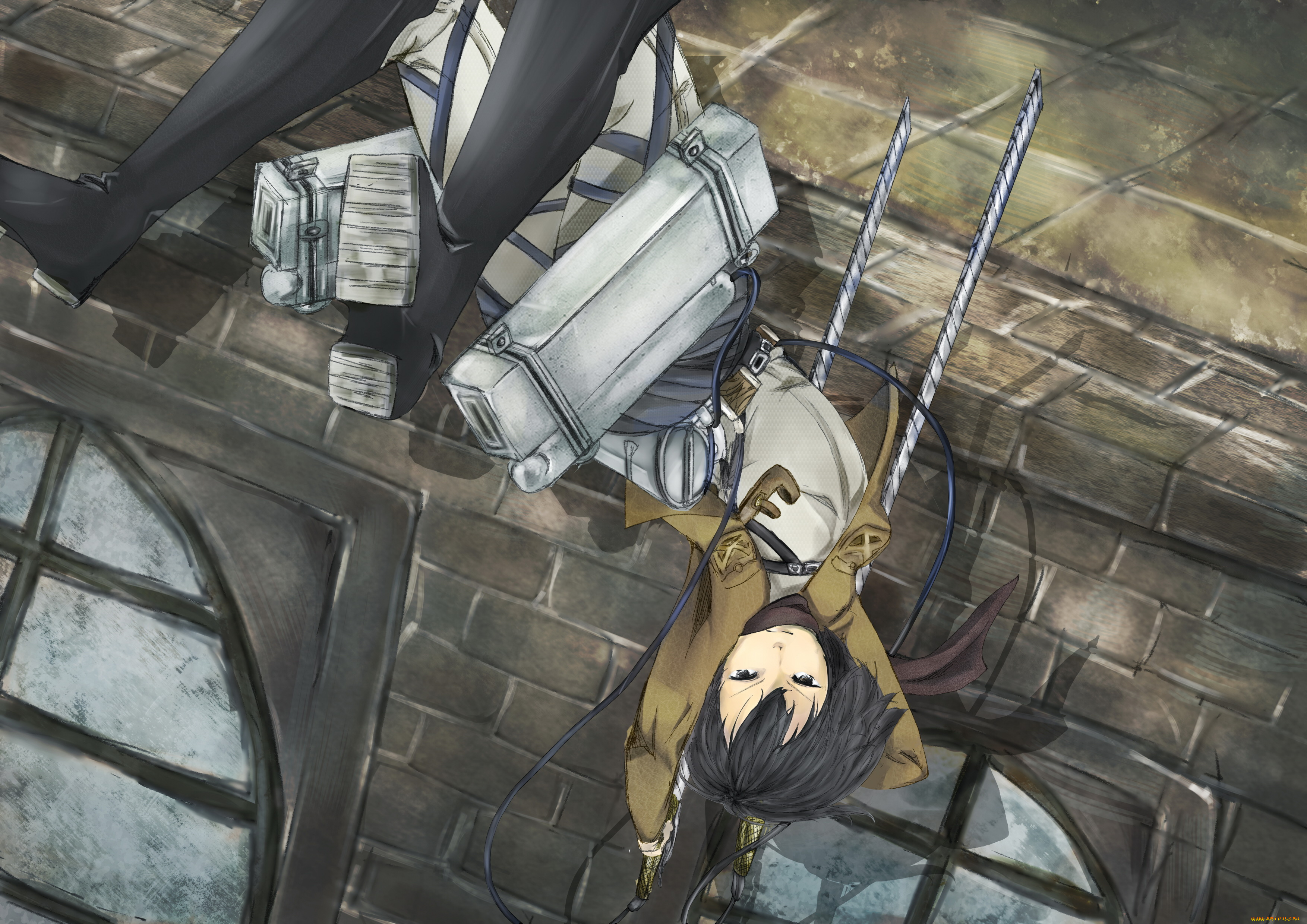 shingeki, no, kyojin, аниме