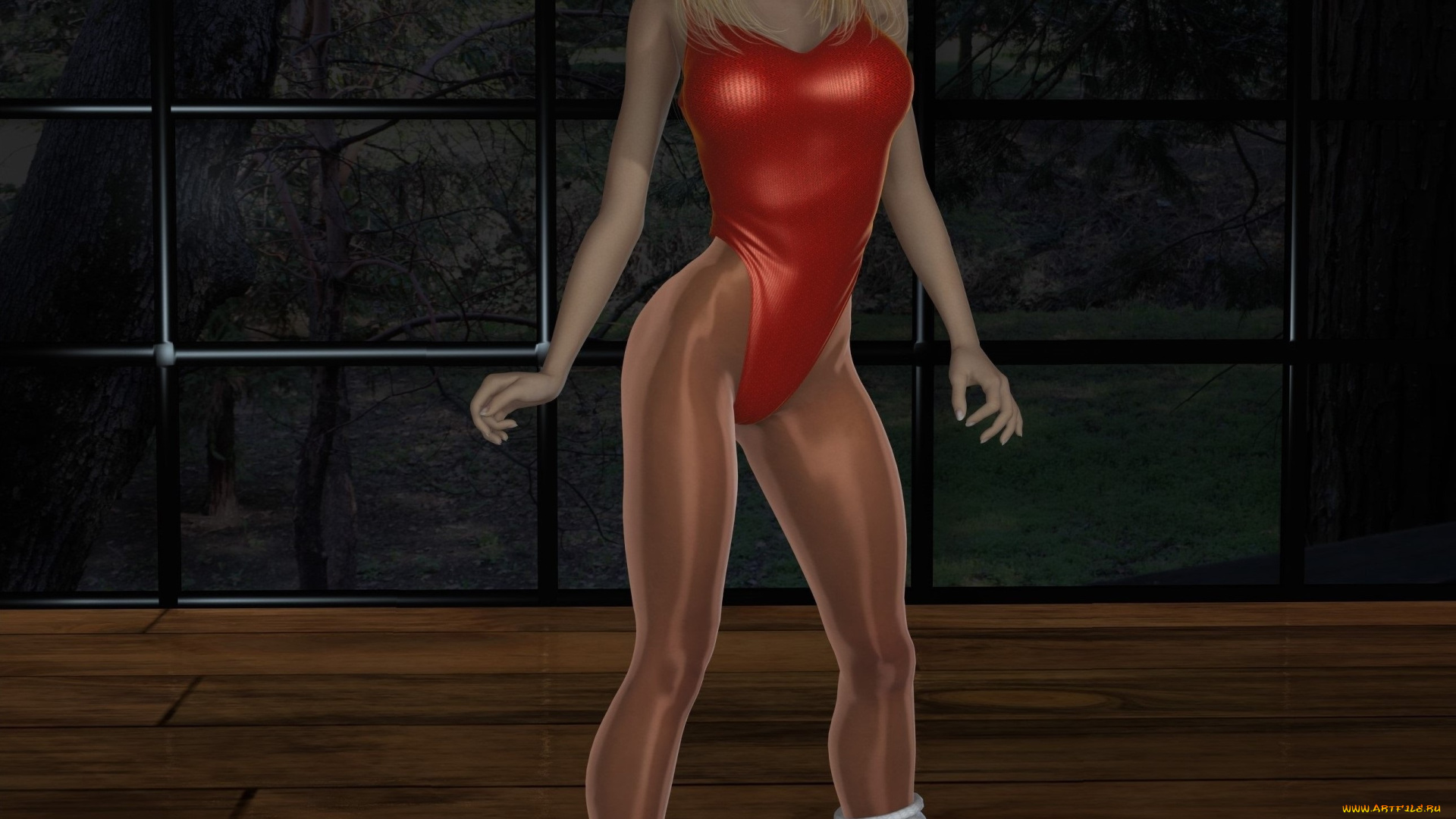 3д, графика, люди, , people, девушка, взгляд, купальник