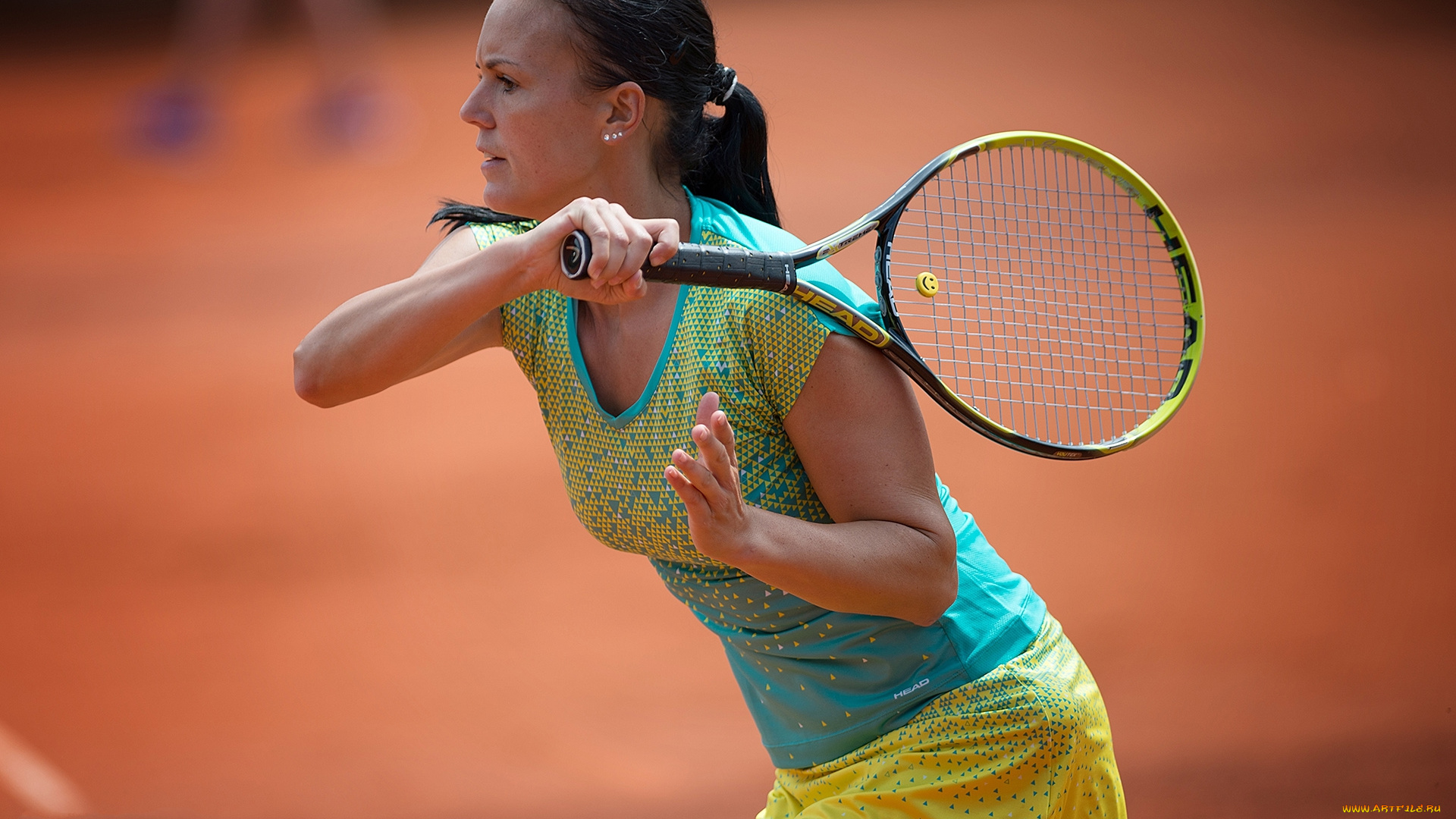 hoch, eva, maria, спорт, теннис, ракетка, корт, девушка