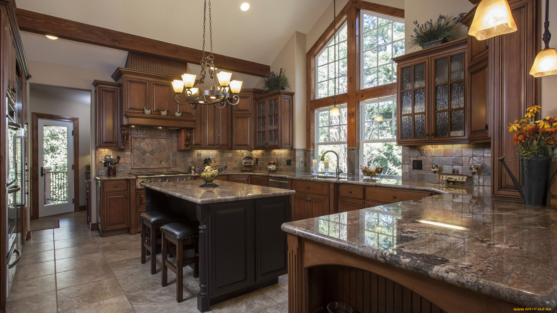 интерьер, кухня, стол