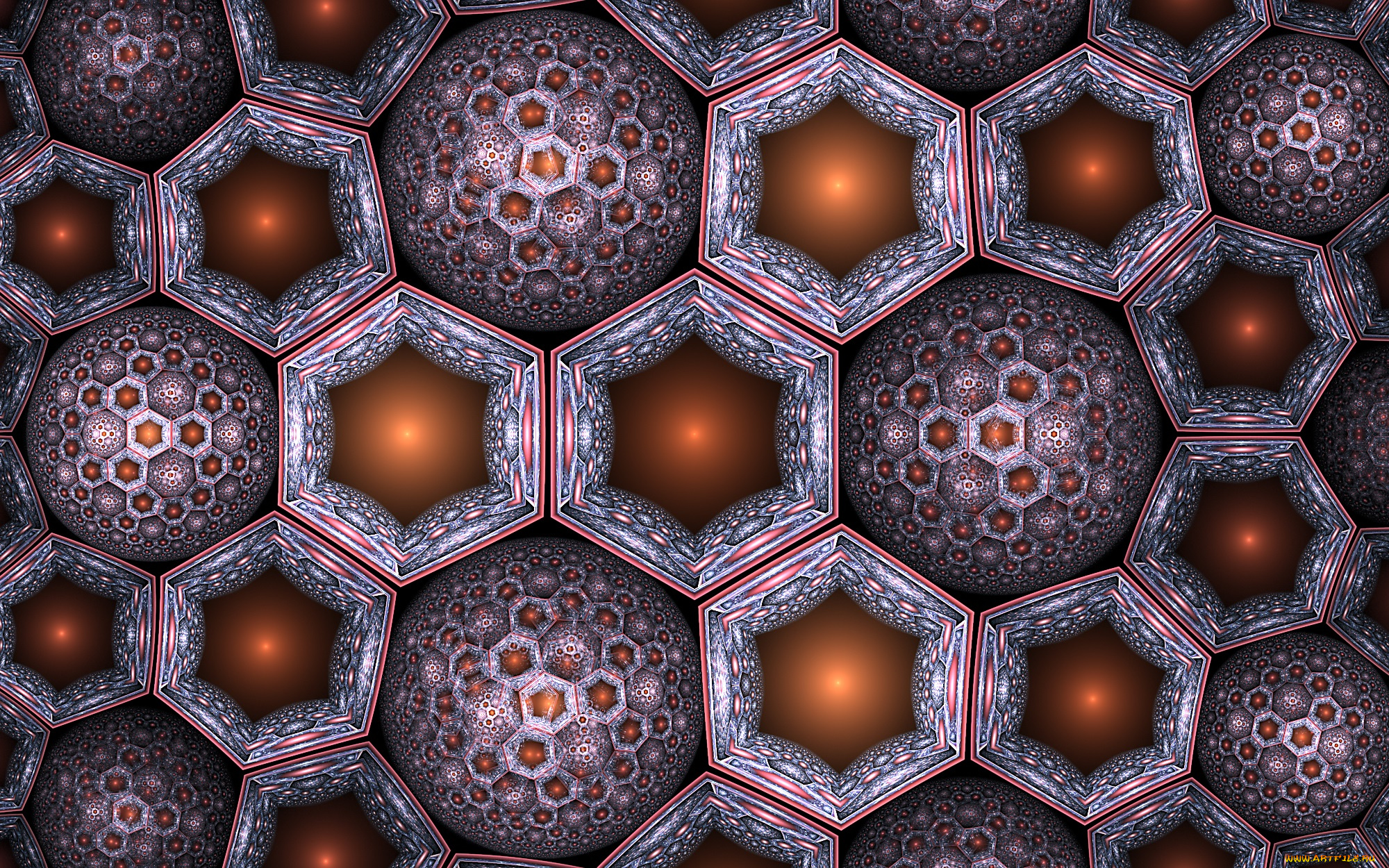 3д, графика, фракталы, , fractal, цвета, узор, фон