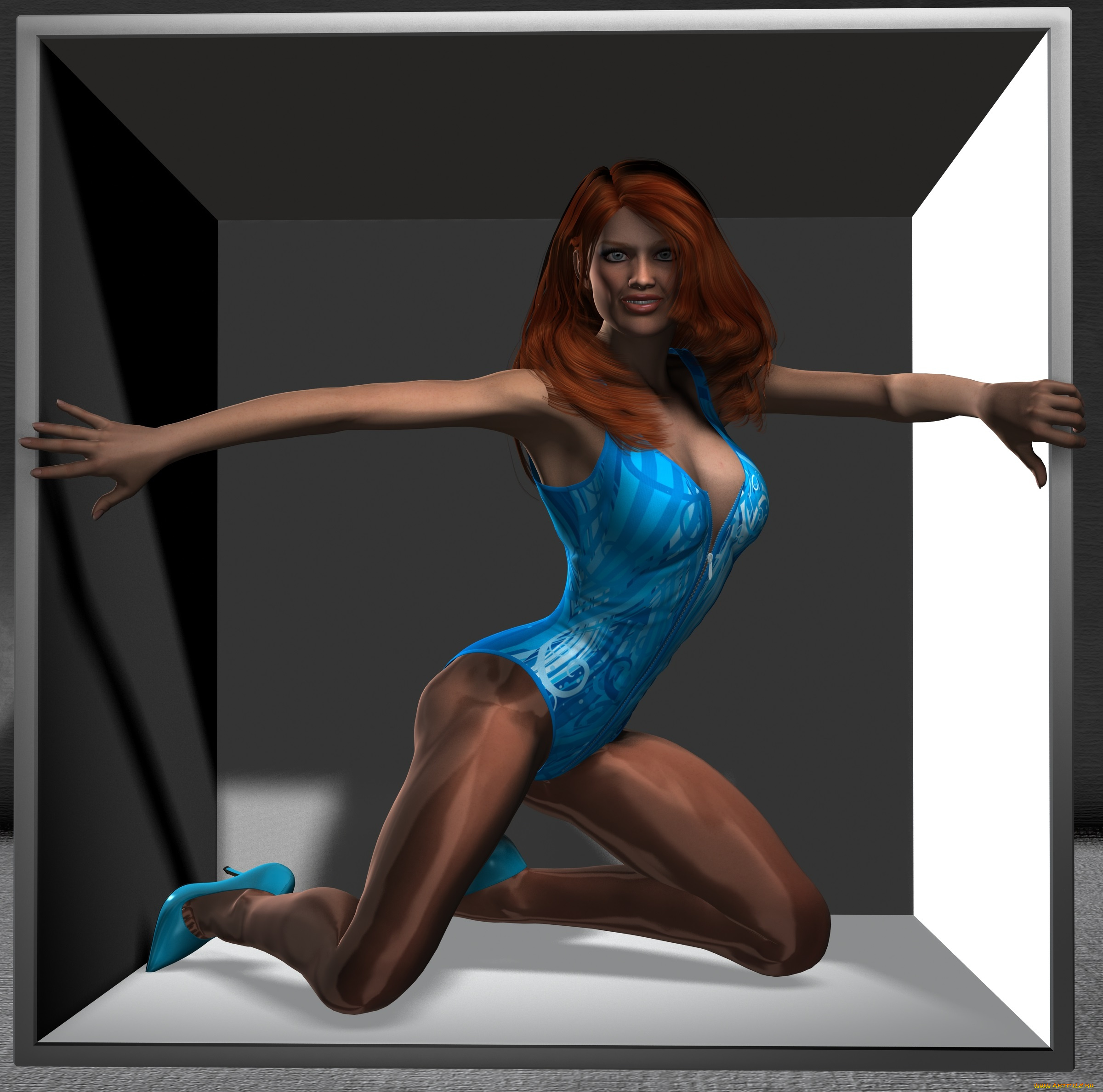 3д, графика, люди, , people, взгляд, девушка