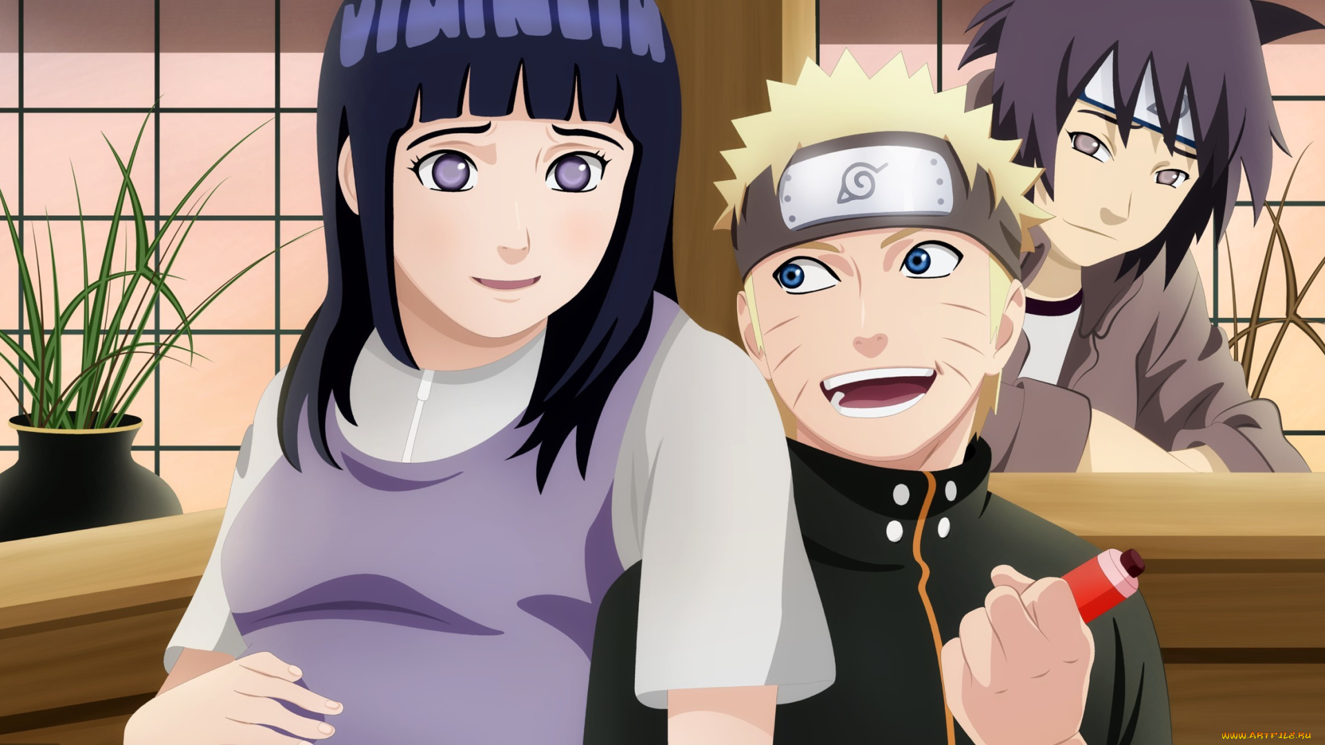 аниме, naruto, uzumaki, hokage, nanadaime, hyuuga, hinata, shizune, ninja
