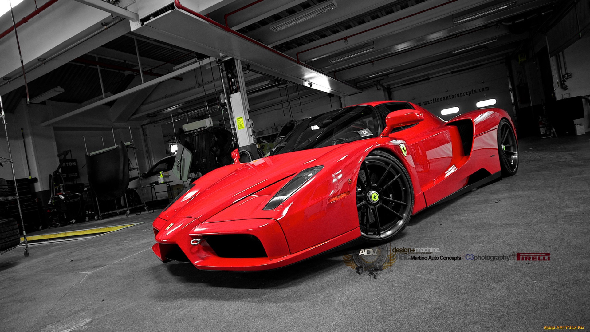 автомобили, 3д, ferrari