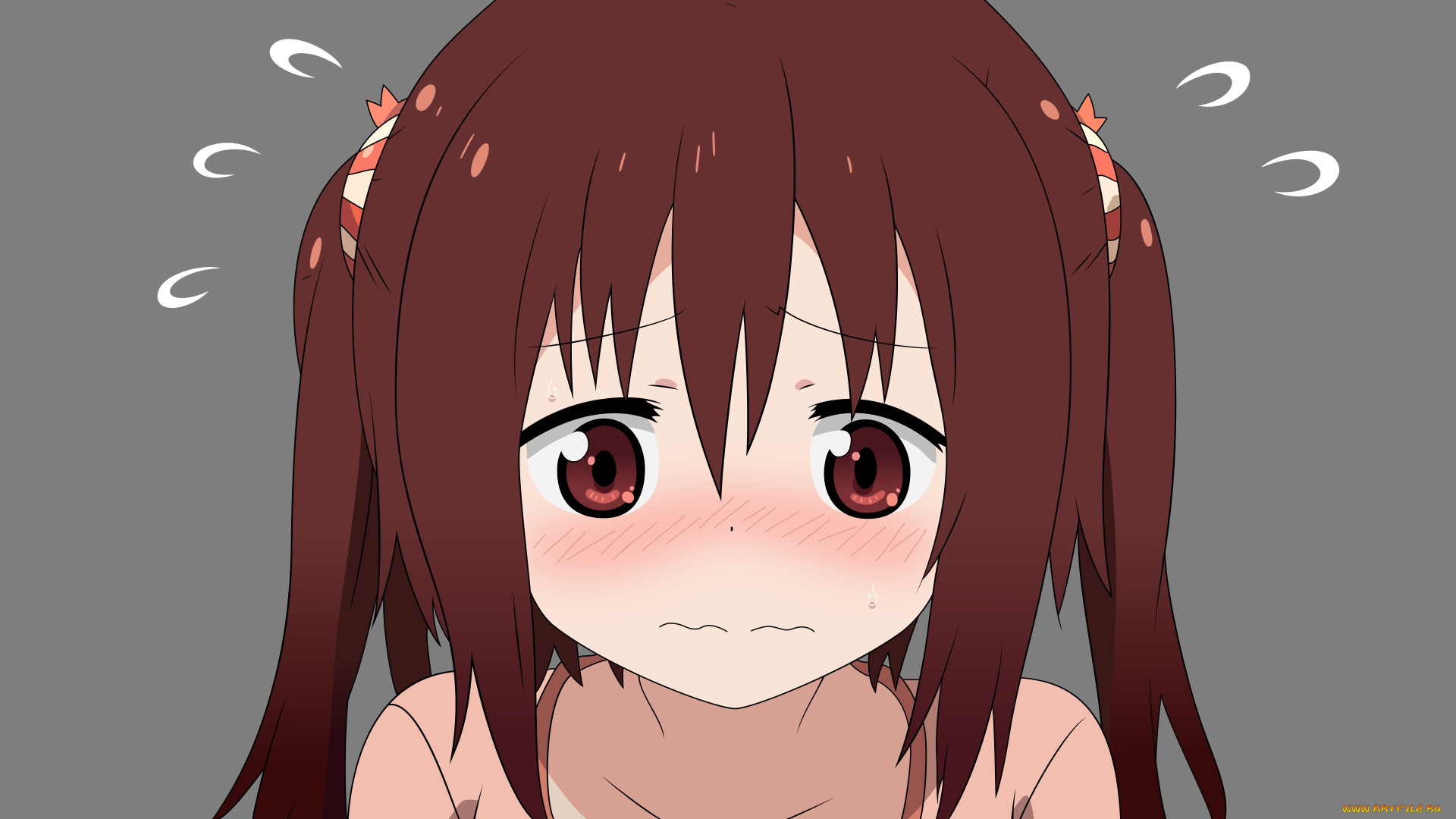 himouto, umaru-chan, аниме, unknown, , другое, himouto, umaru-chan, ebina, nana, фон, лицо, девочка, портрет