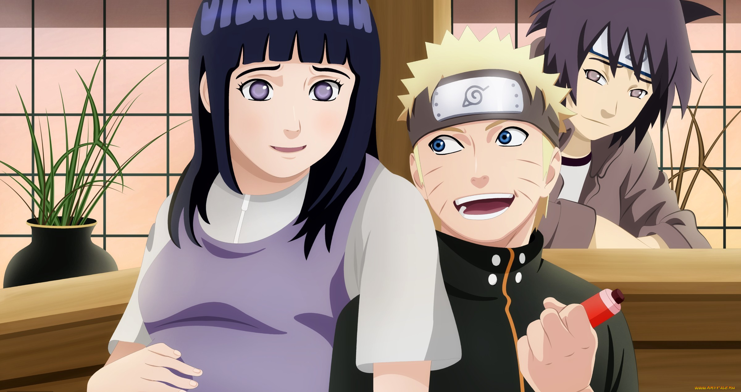 аниме, naruto, uzumaki, hokage, nanadaime, hyuuga, hinata, shizune, ninja