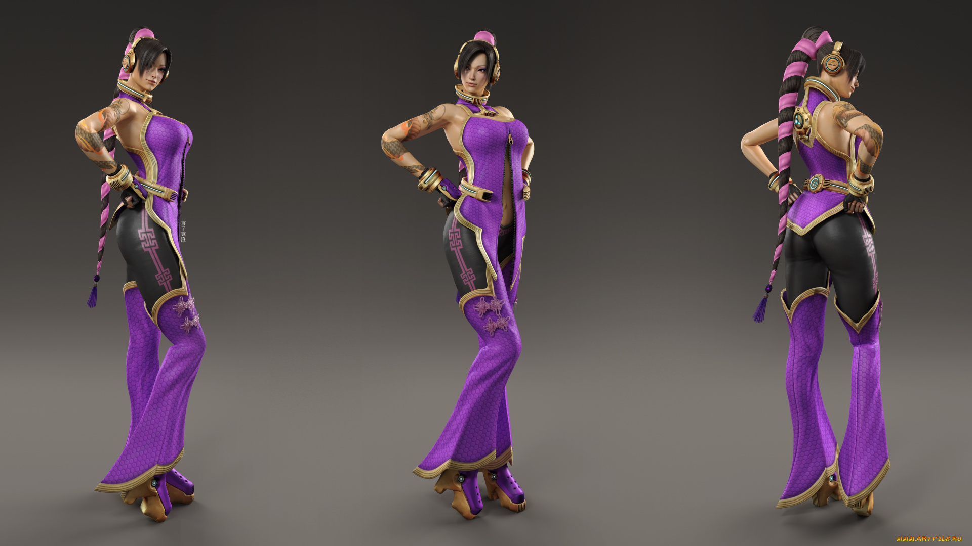 3д, графика, люди, , people, девушка, взгляд, фон