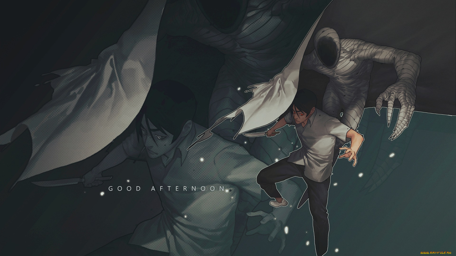 ajin, , demi-human, аниме, парень