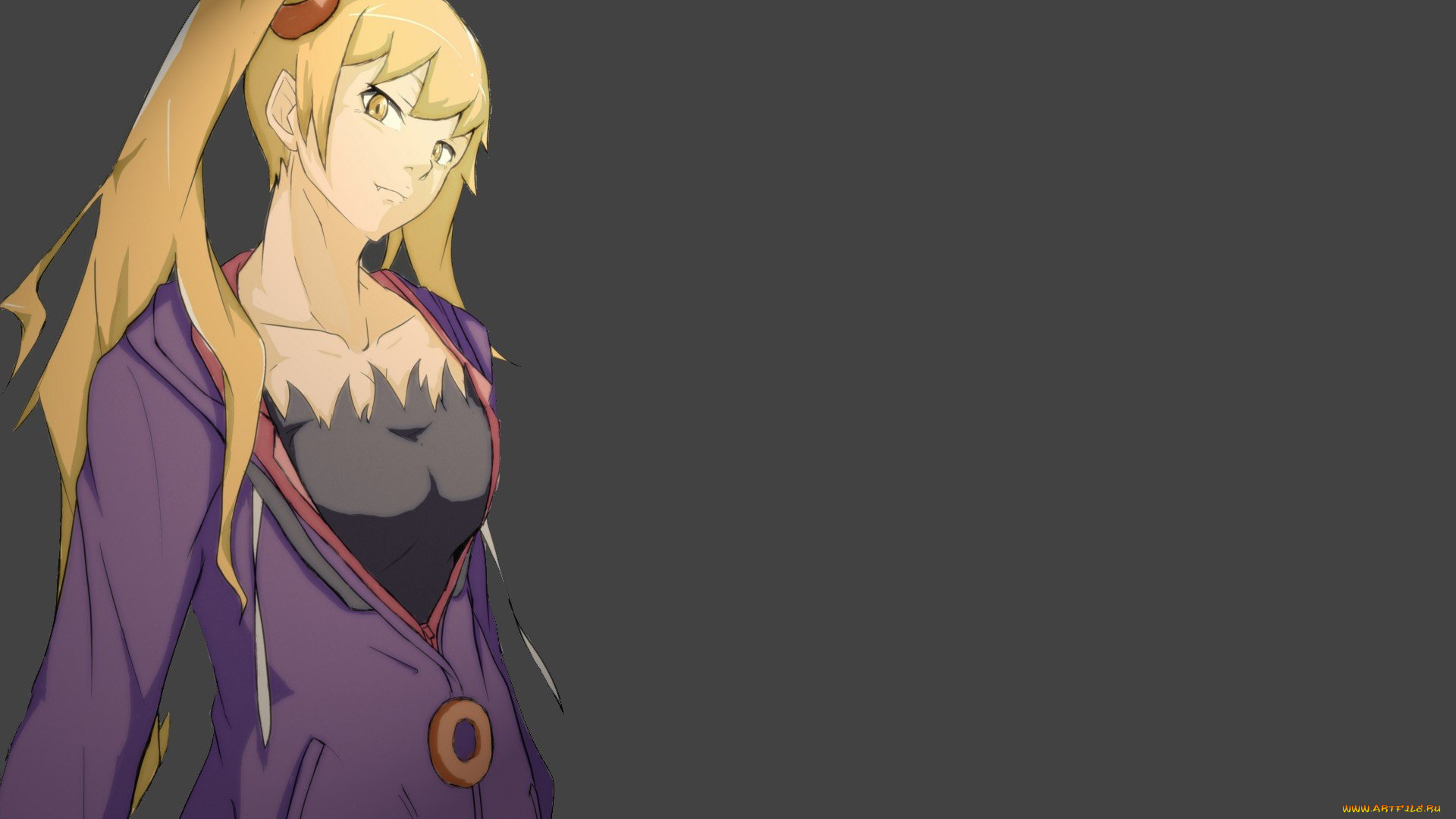 аниме, bakemonogatari, девушка