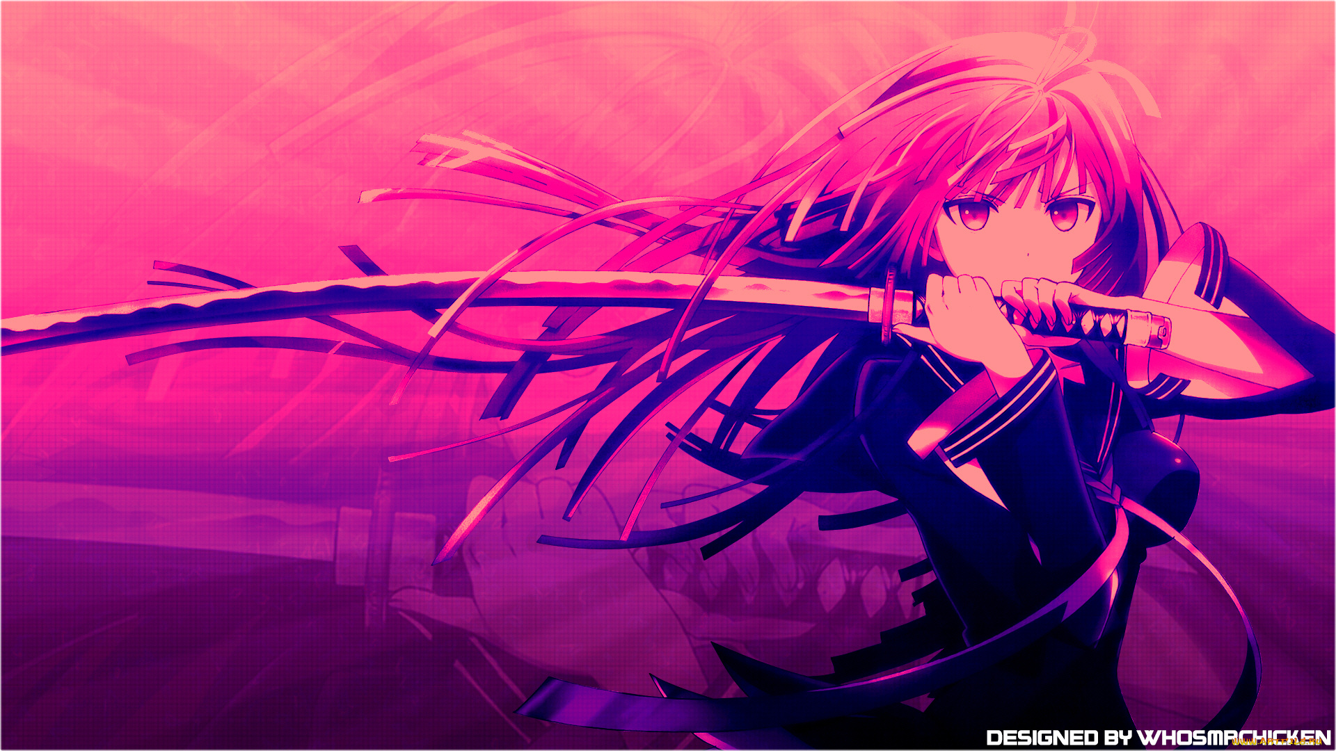 аниме, black, bullet, чёрная, пуля