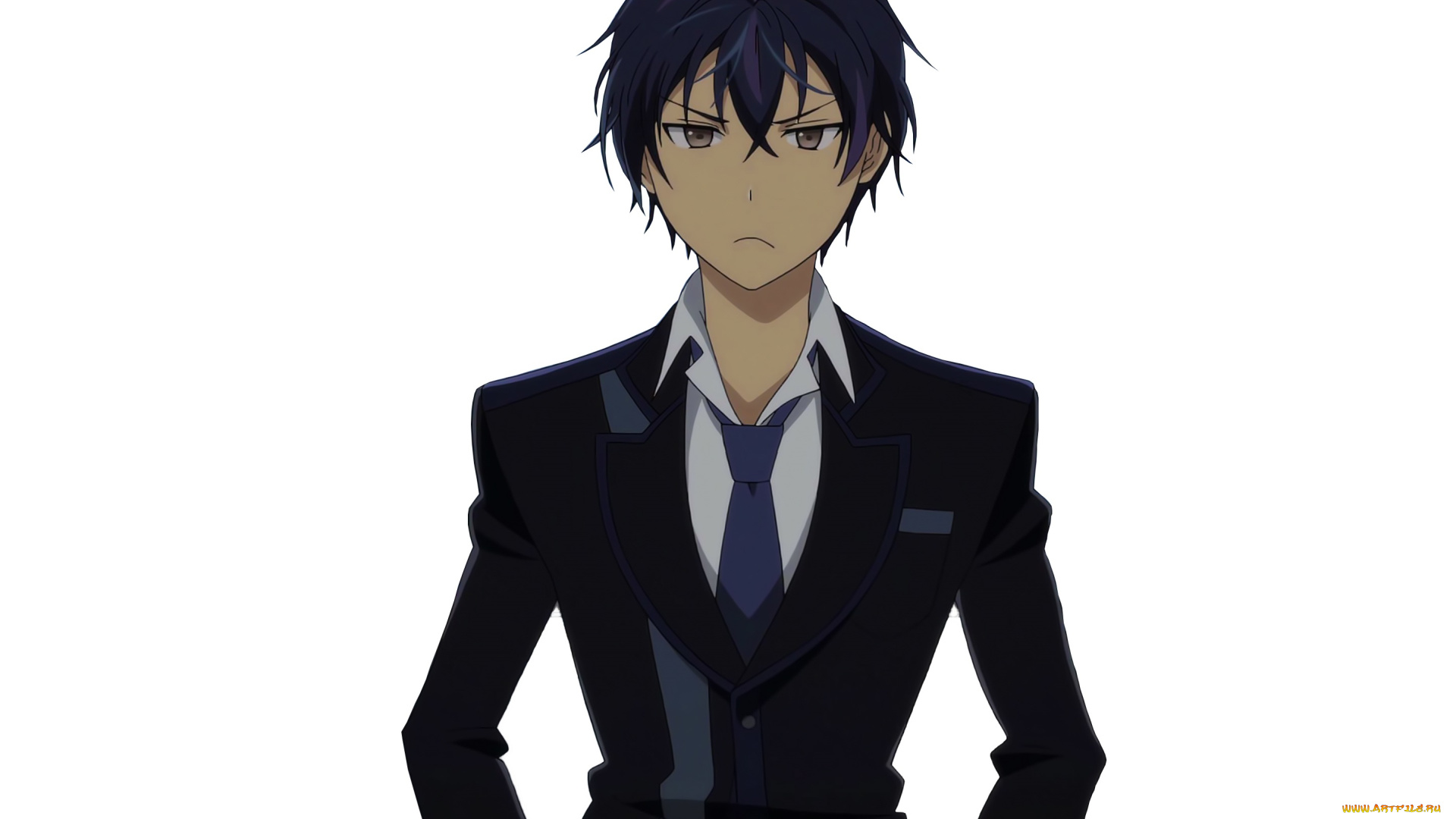 аниме, black, bullet, чёрная, пуля