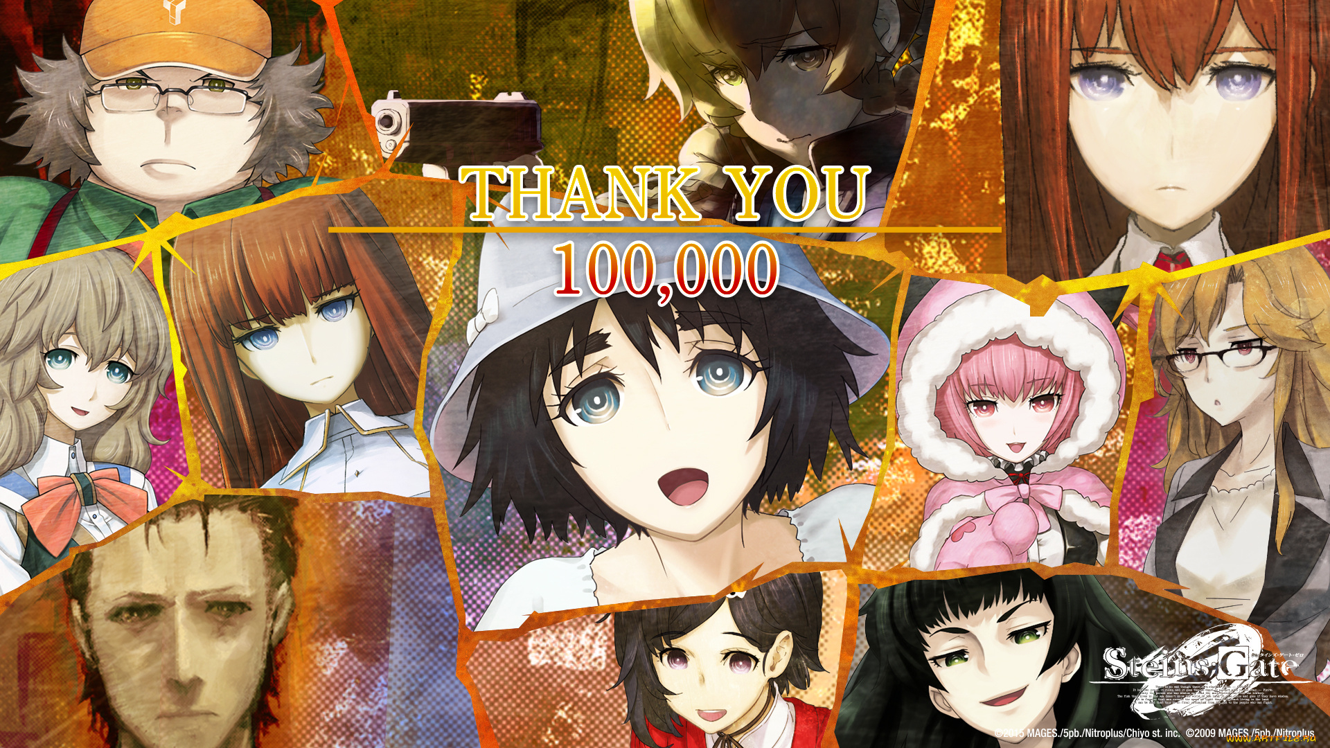 аниме, steins, gate, врата, штайнера