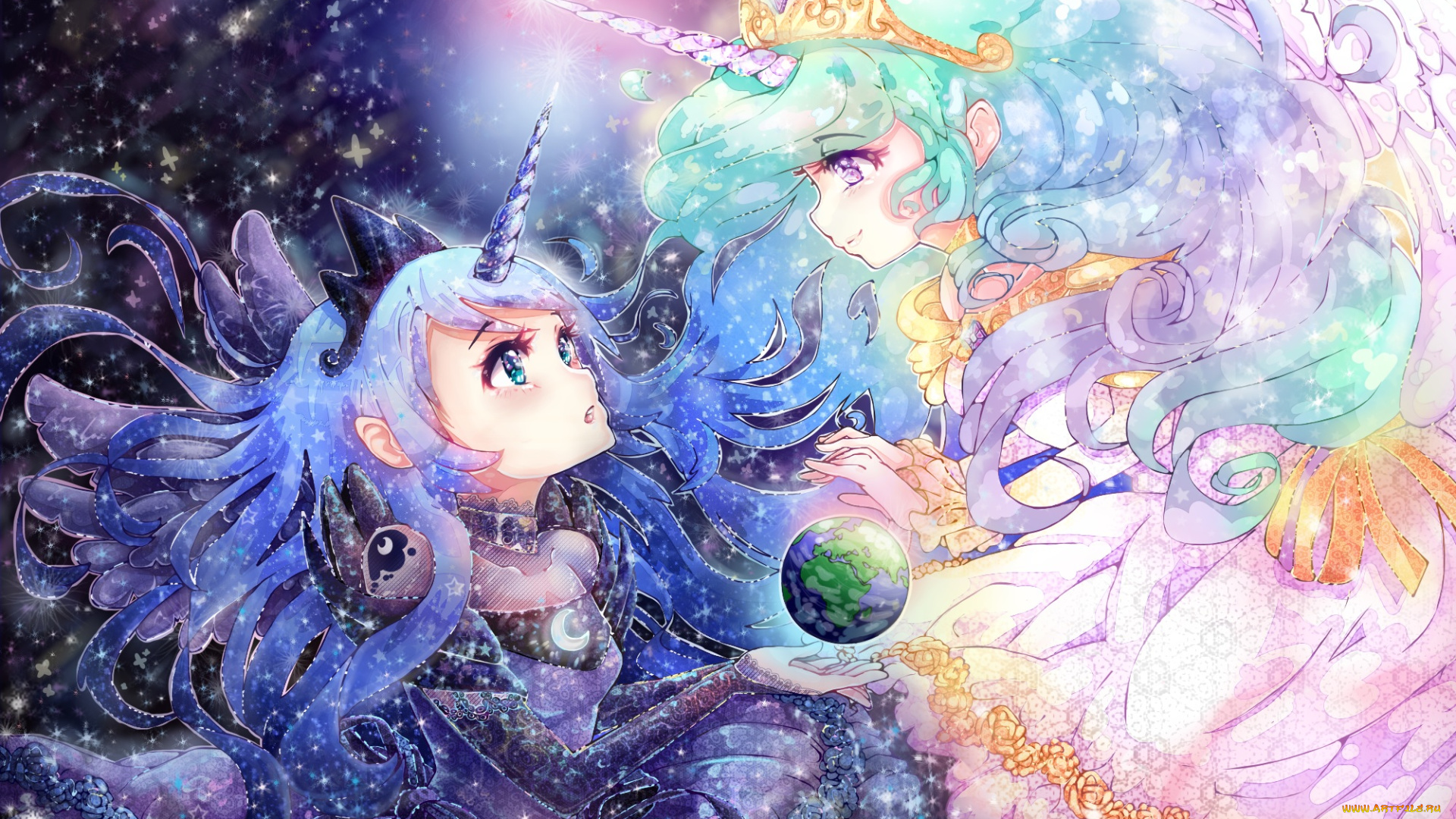 аниме, животные, , существа, пони