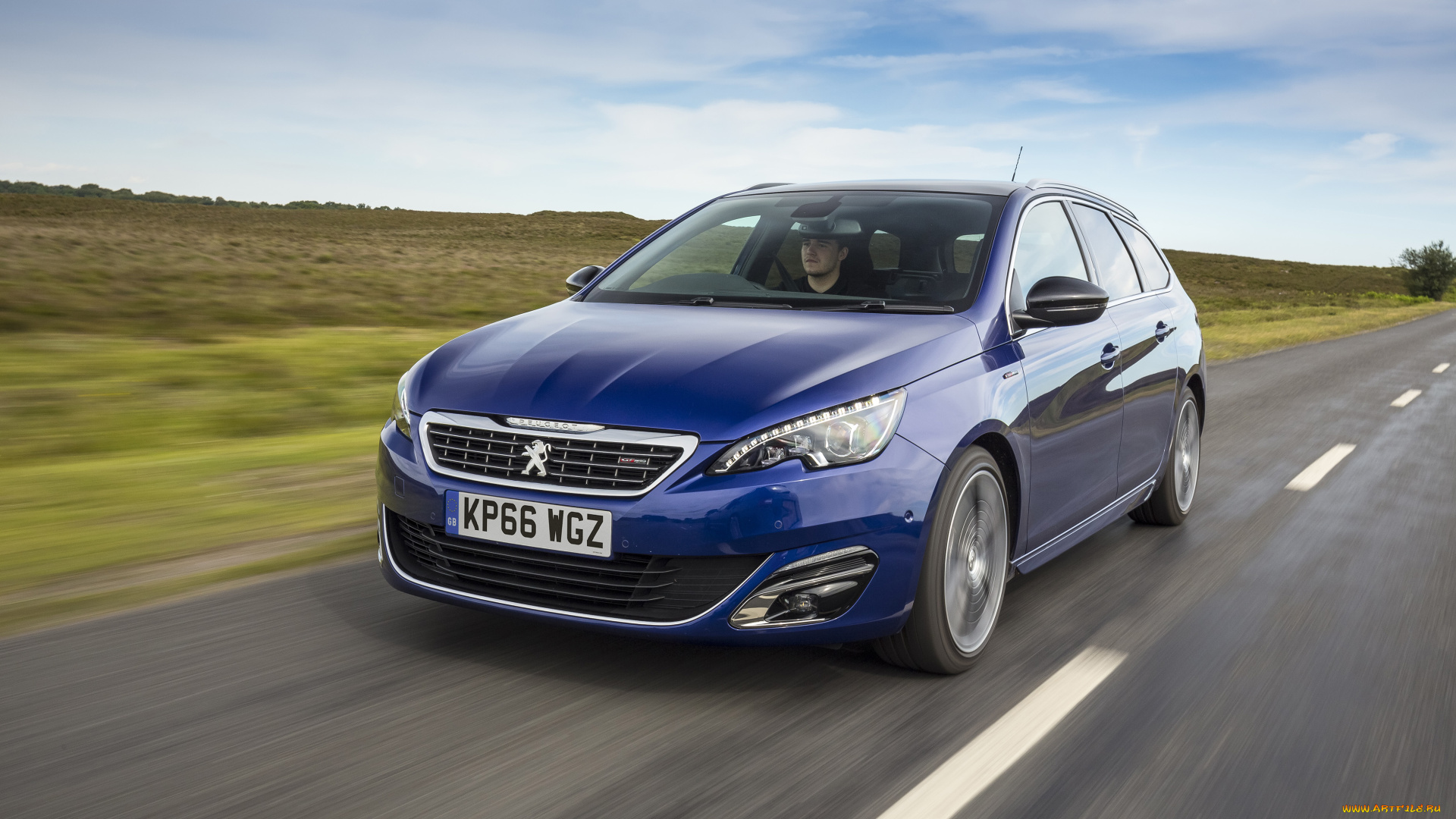 автомобили, peugeot, 308, sw, gt, line, uk-spec, 2015г