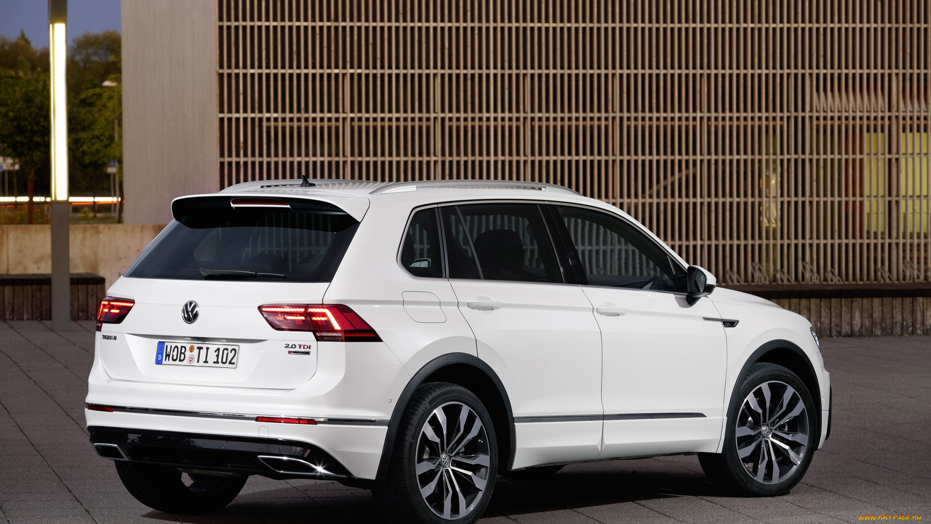 автомобили, volkswagen, 2016г, r-line, tiguan