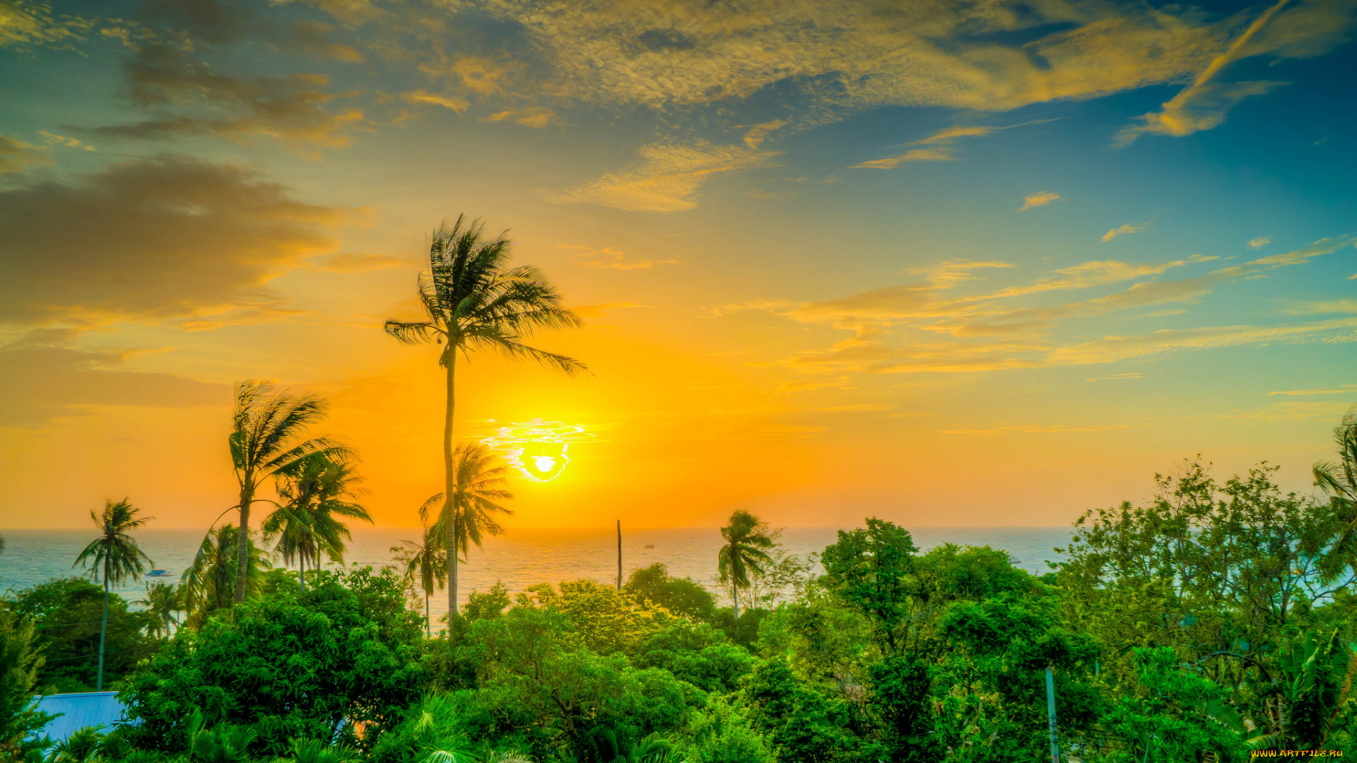 природа, восходы, закаты, рассвет