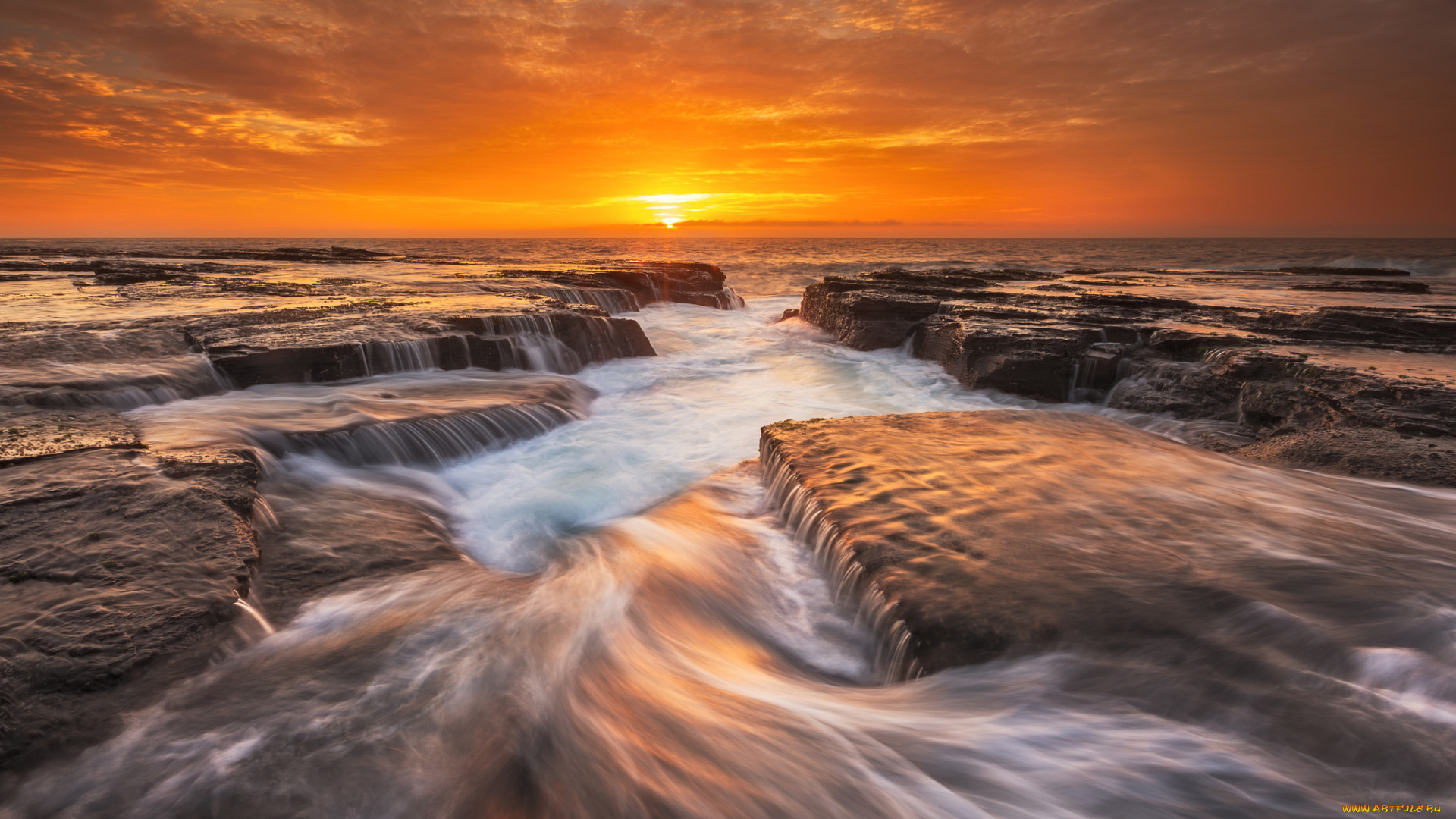 природа, восходы, закаты, скалы, австралия, утро