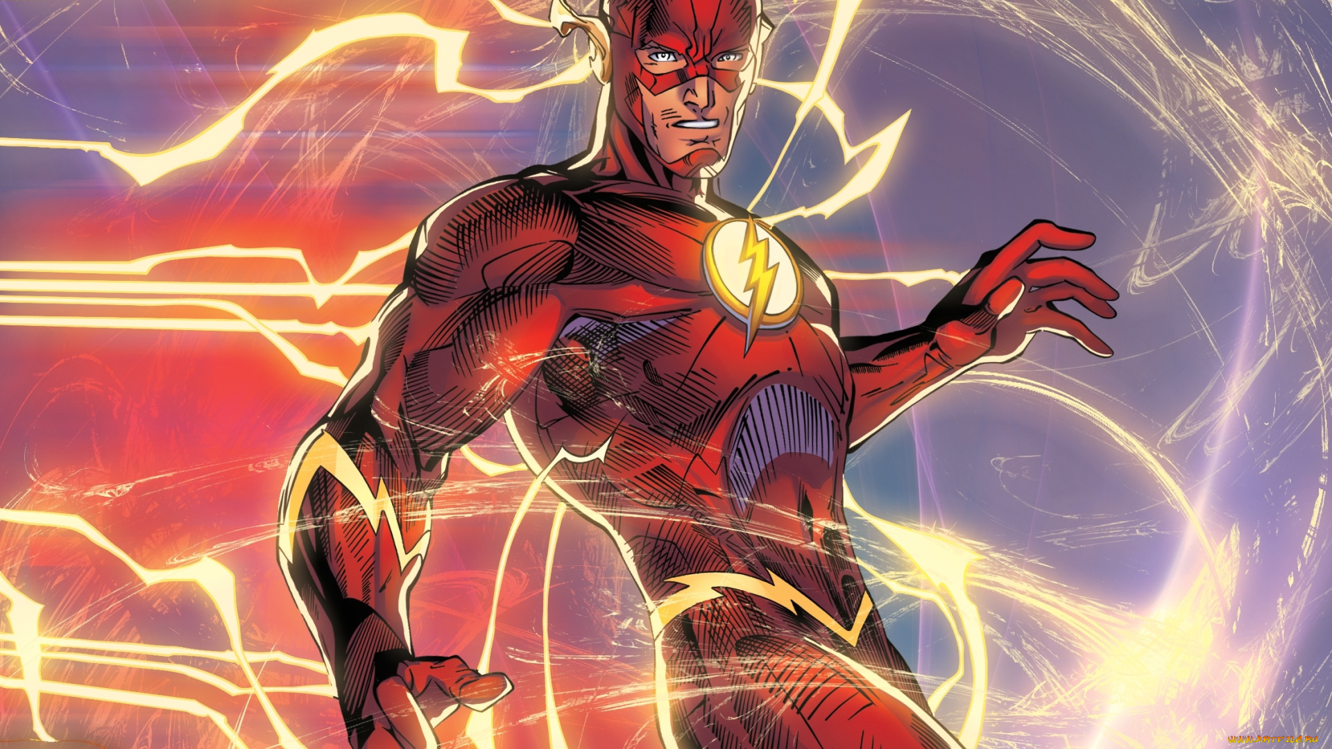 рисованное, комиксы, flash