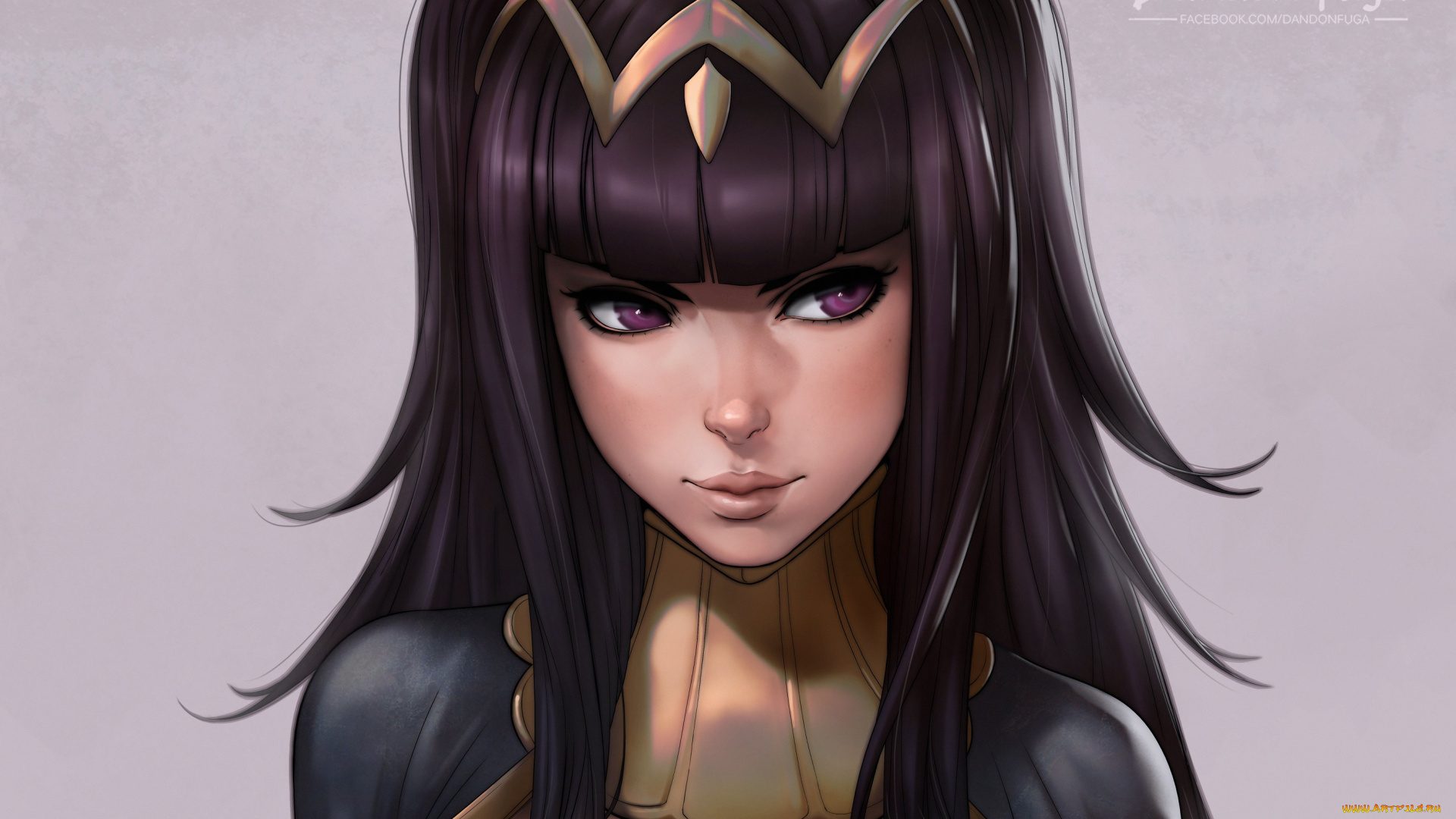 рисованное, люди, девушка