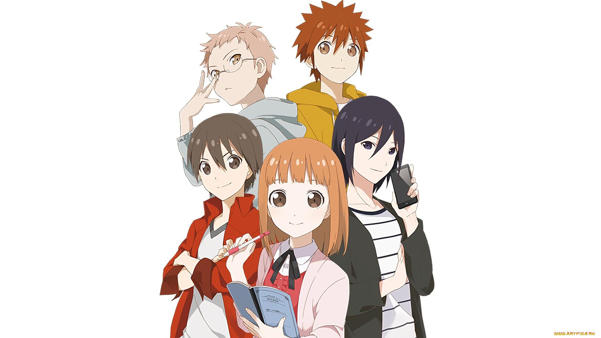 tantei, opera, milky, holmes, аниме, фон, взгляд, девушки