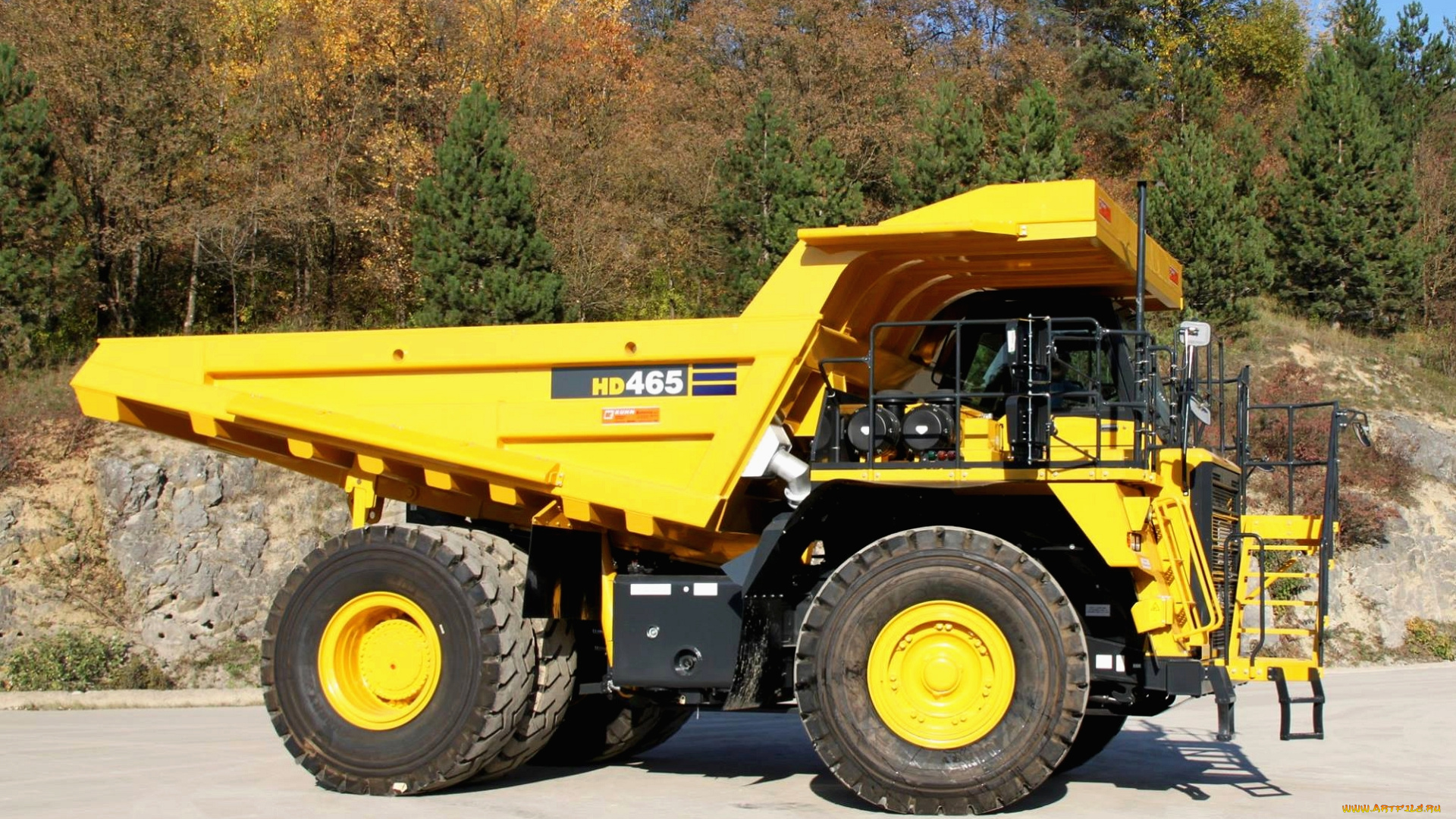 техника, строительная, техника, komatsu, hd465-7
