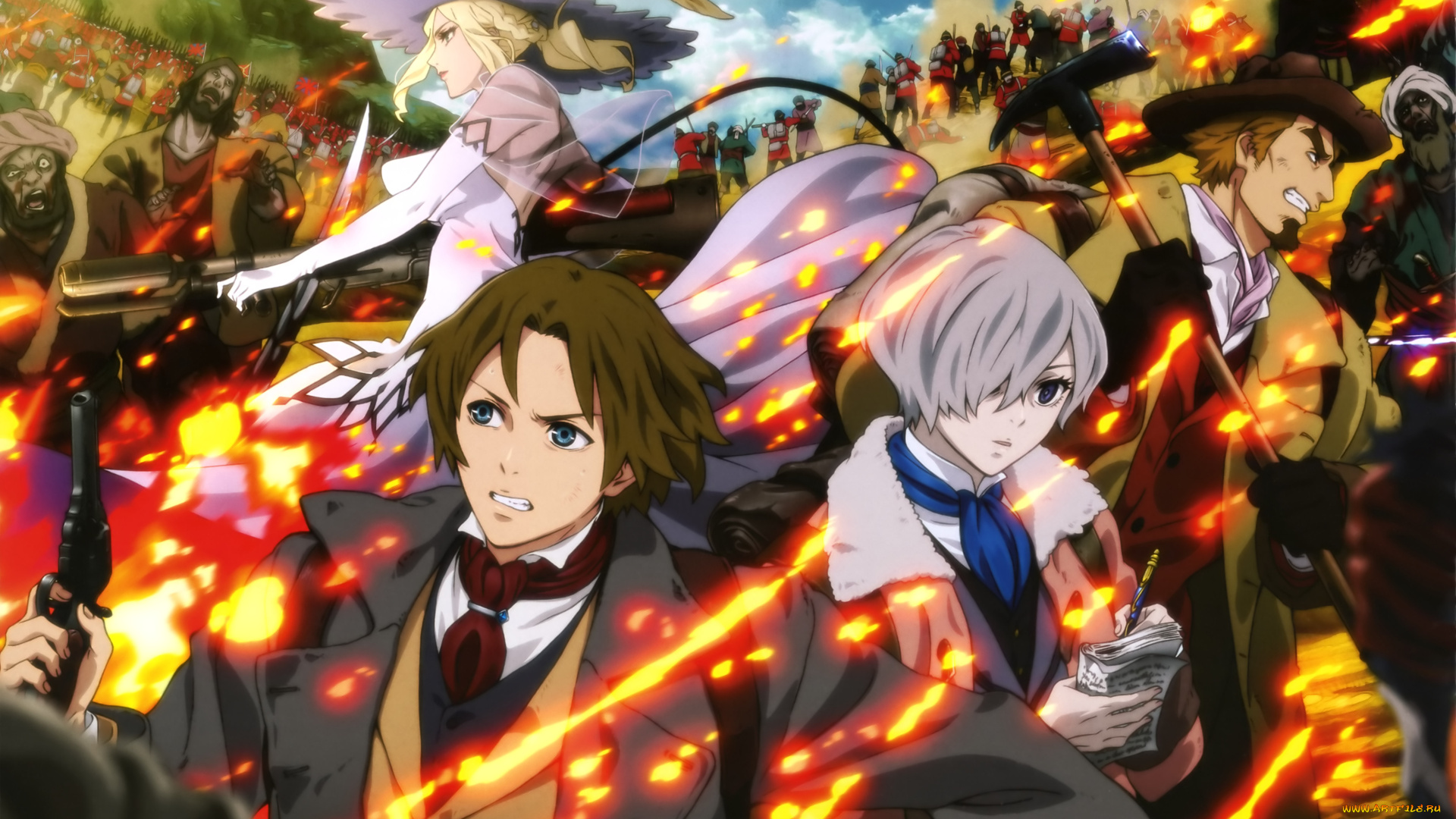 the, empire, of, corpses, аниме, shisha, no, teikoku, персонажи