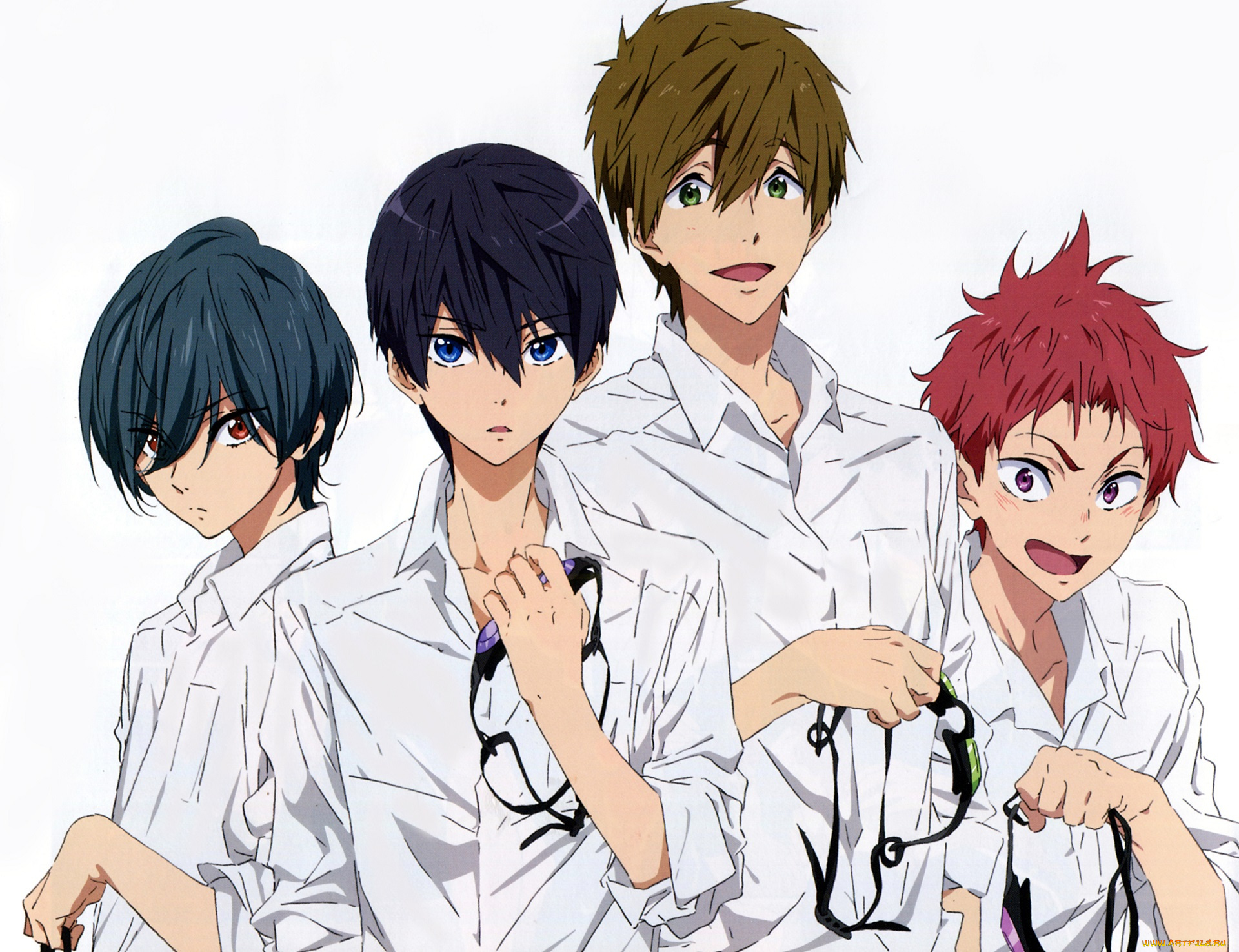 аниме, free, парни