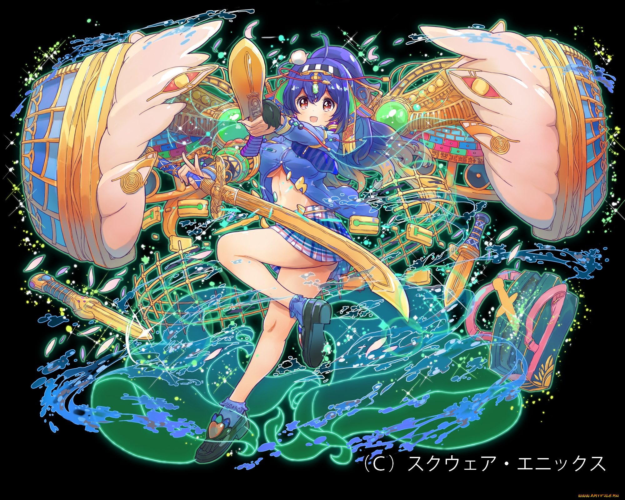 аниме, ангелы, , демоны, девушка