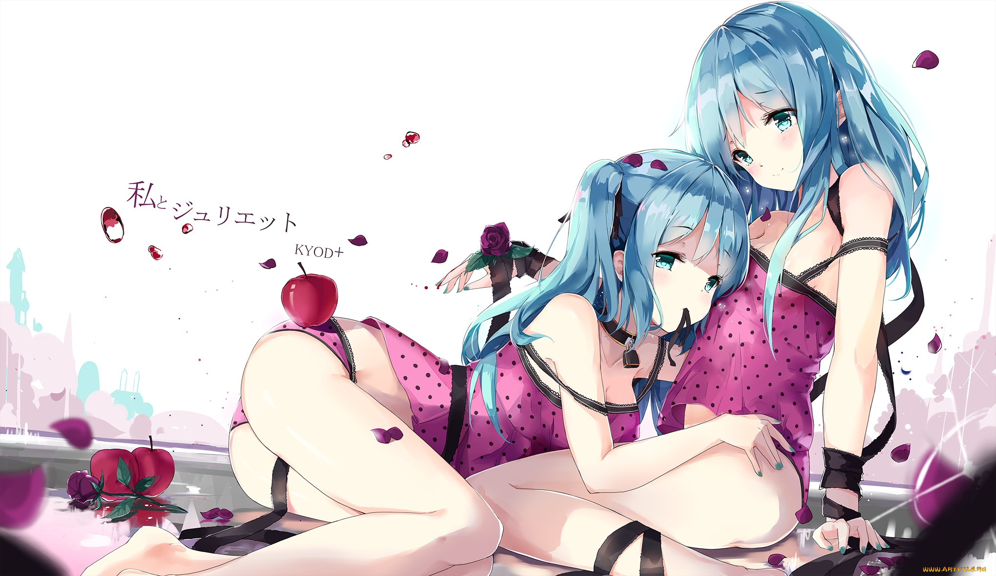аниме, vocaloid, hatsune, miku