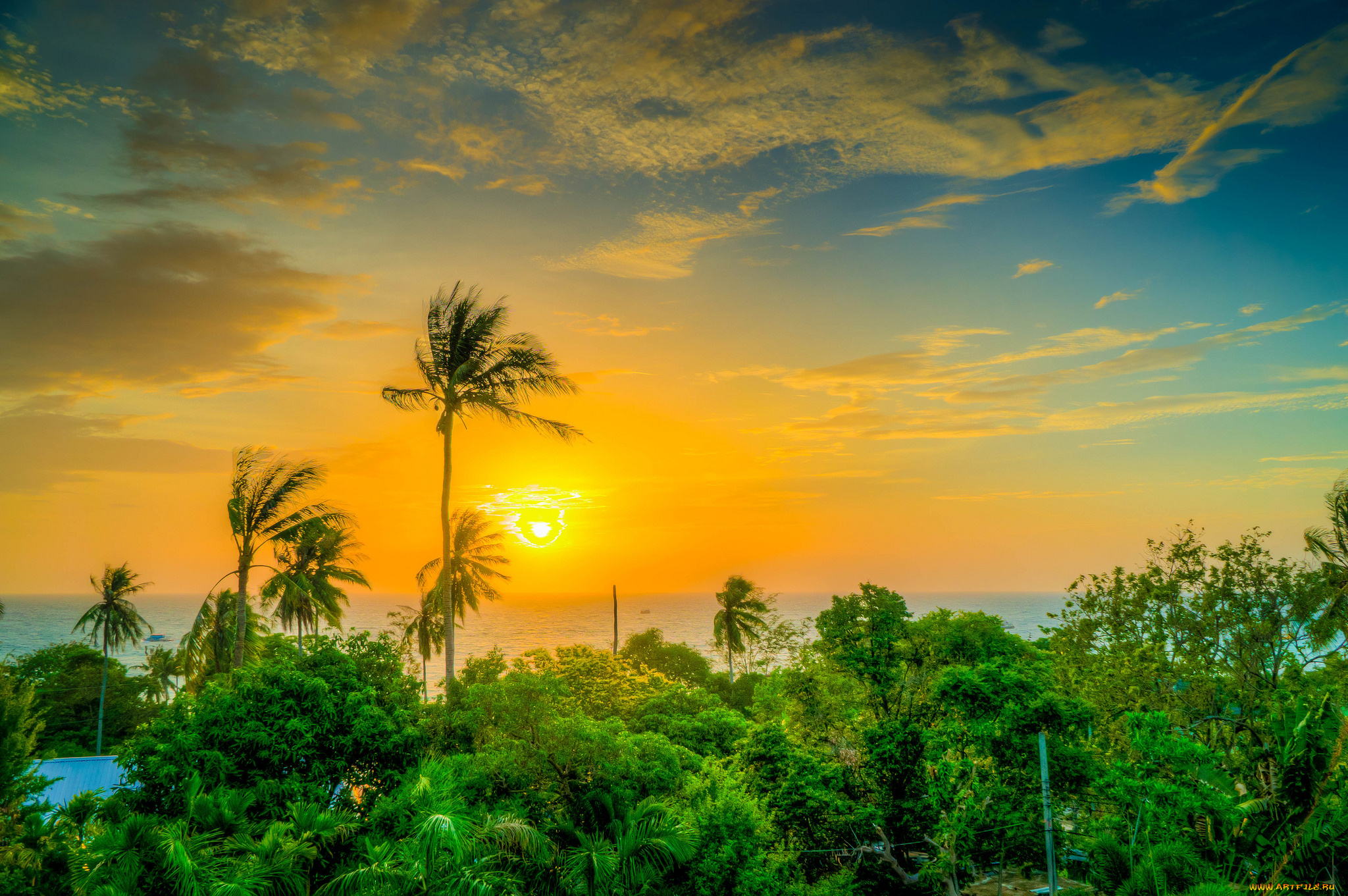 природа, восходы, закаты, рассвет