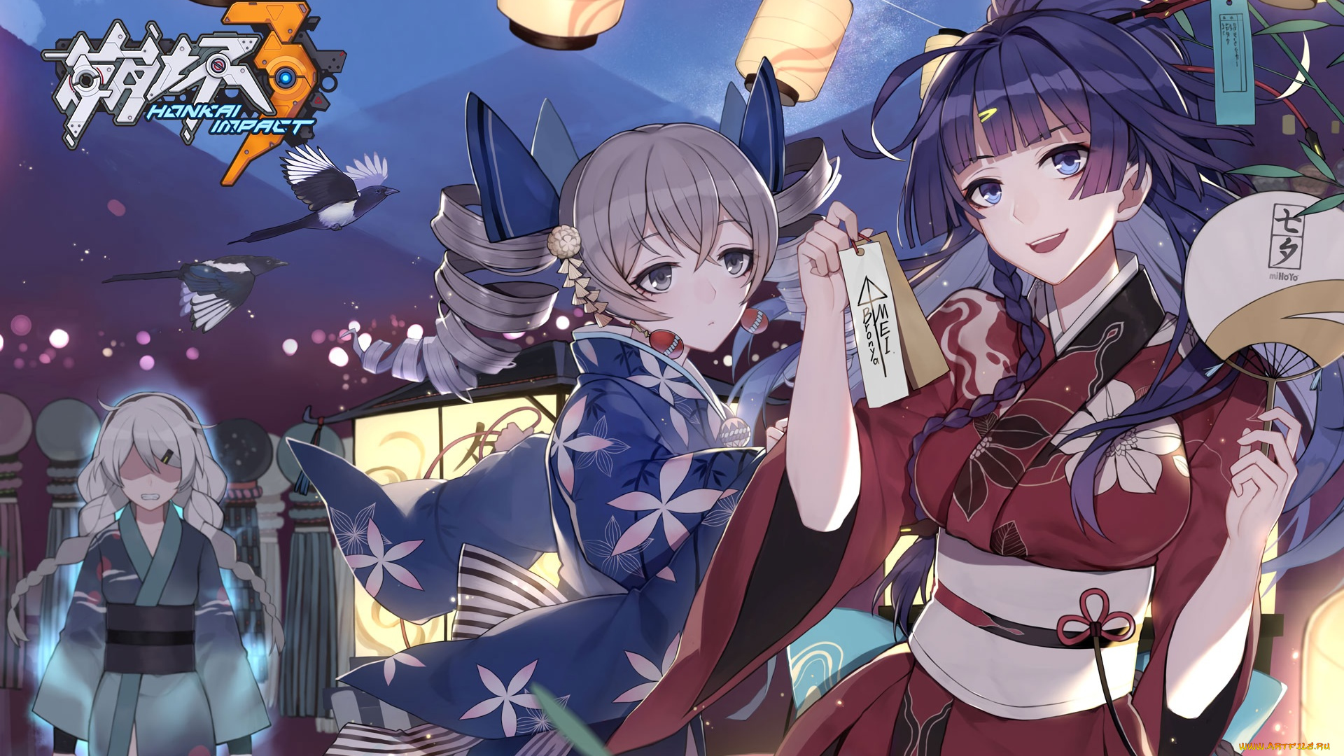 аниме, benghuai, xueyuan, benghuai, xueyuan