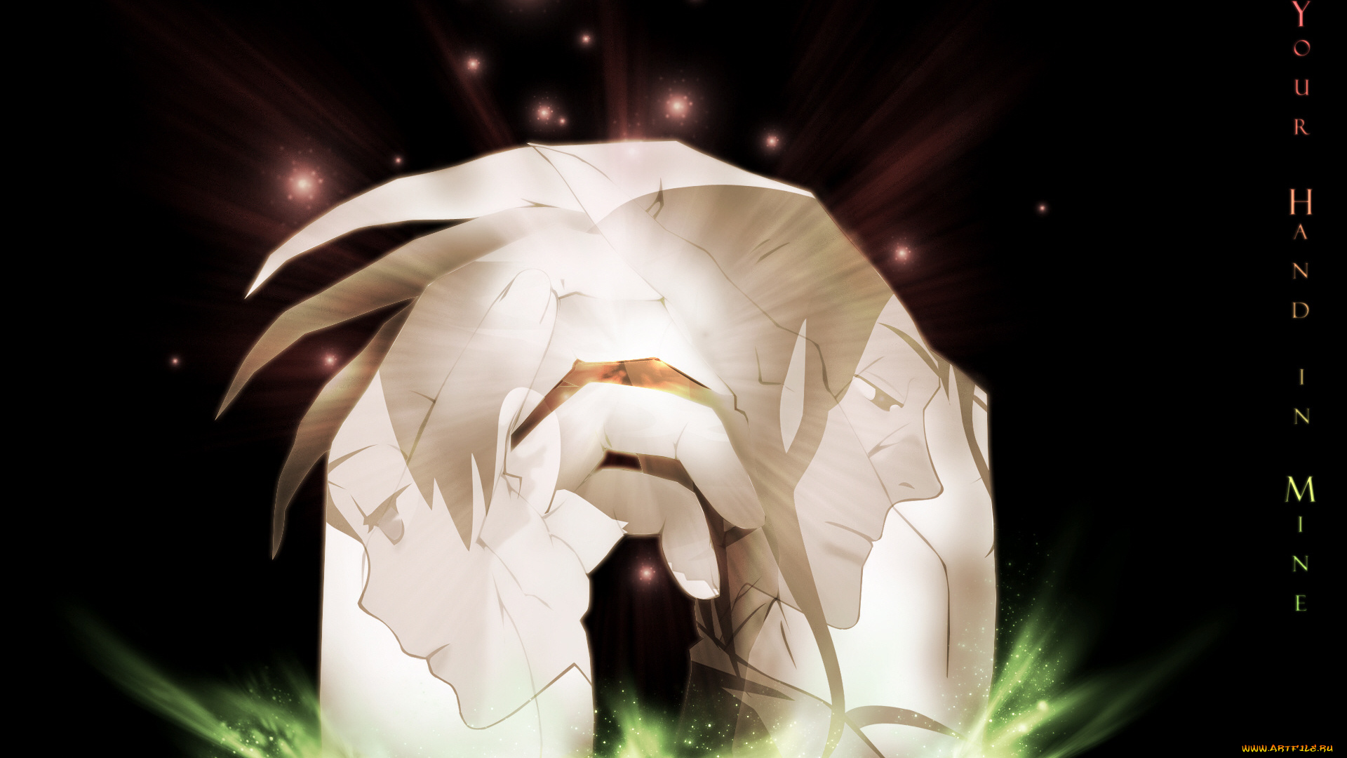 аниме, blood, , руки