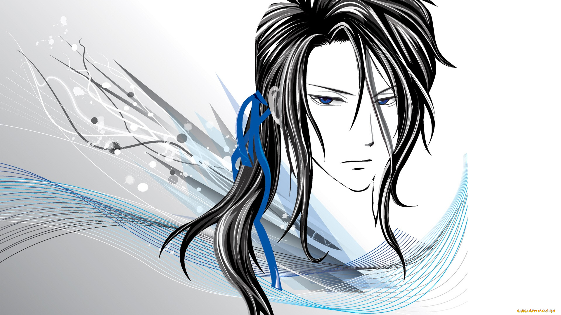 аниме, blood, , взгляд