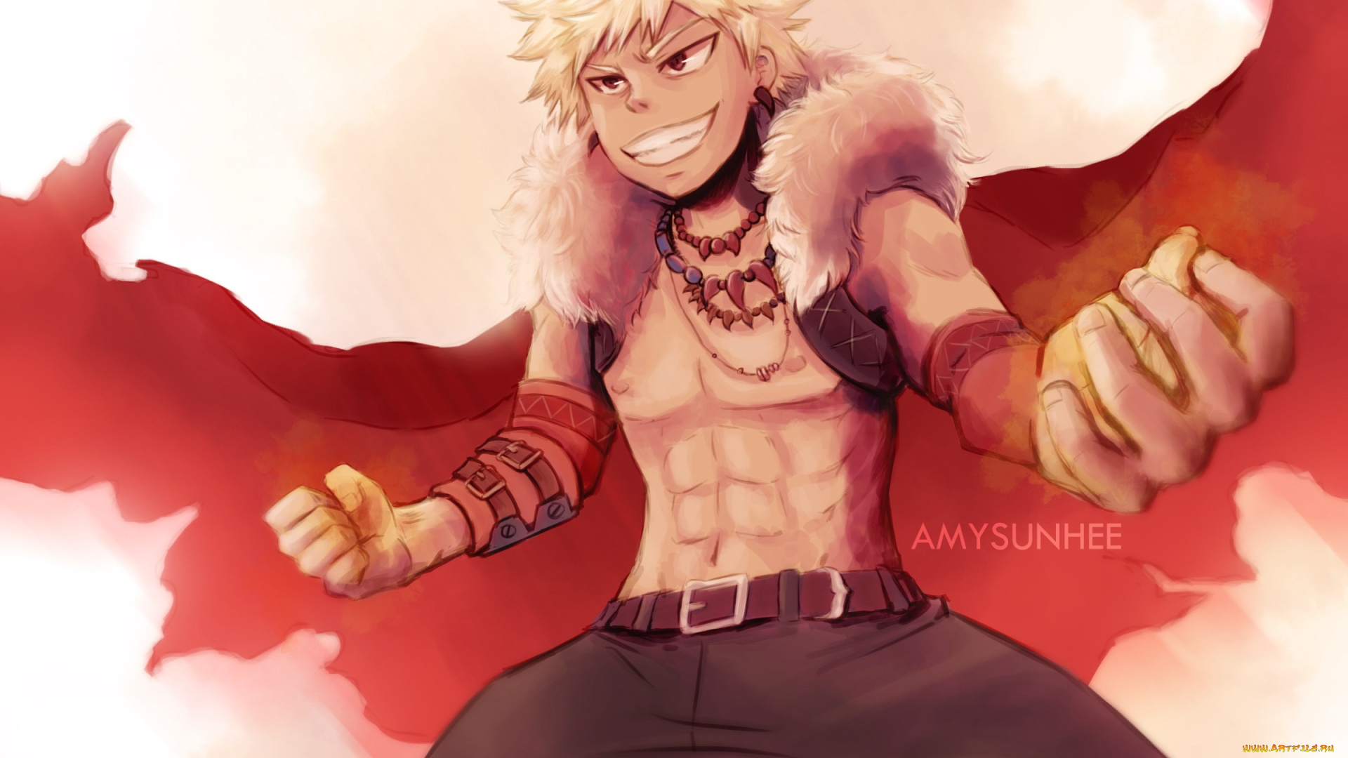 аниме, boku, no, hero, academia, бакуго