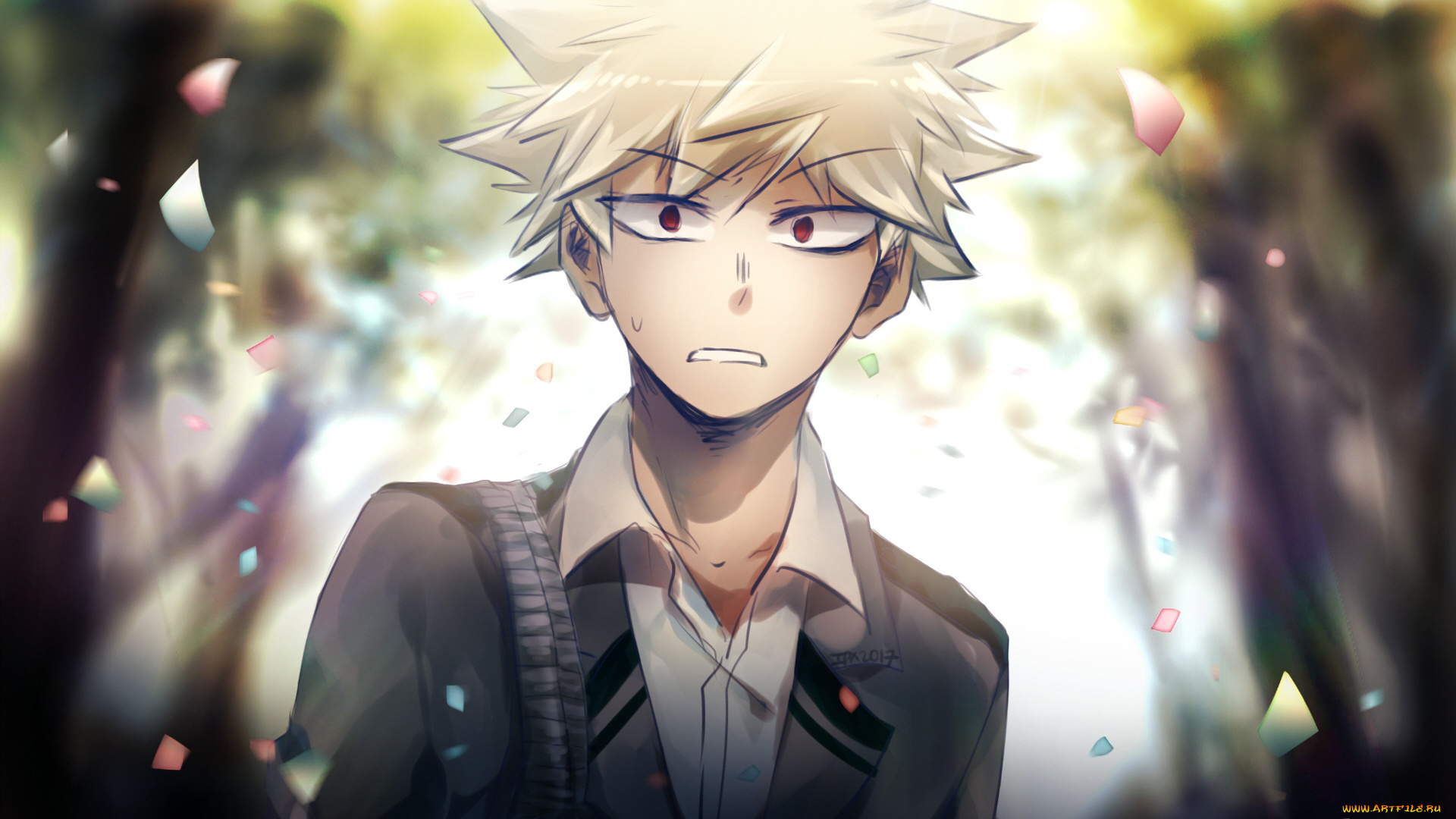 аниме, boku, no, hero, academia, бакугоу