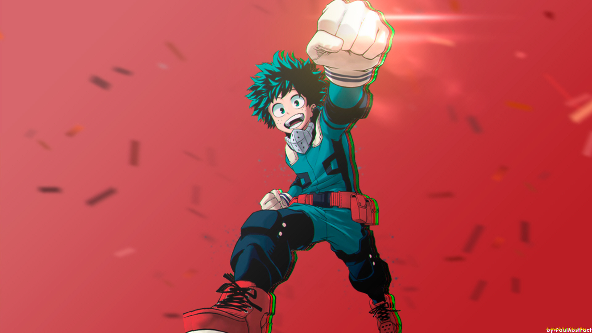 аниме, boku, no, hero, academia, изуку
