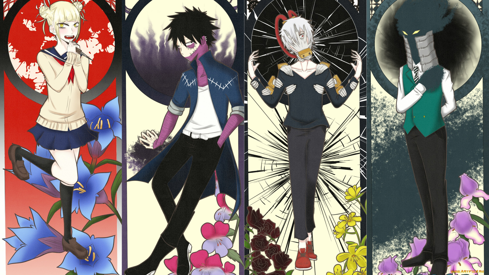 аниме, boku, no, hero, academia, парни